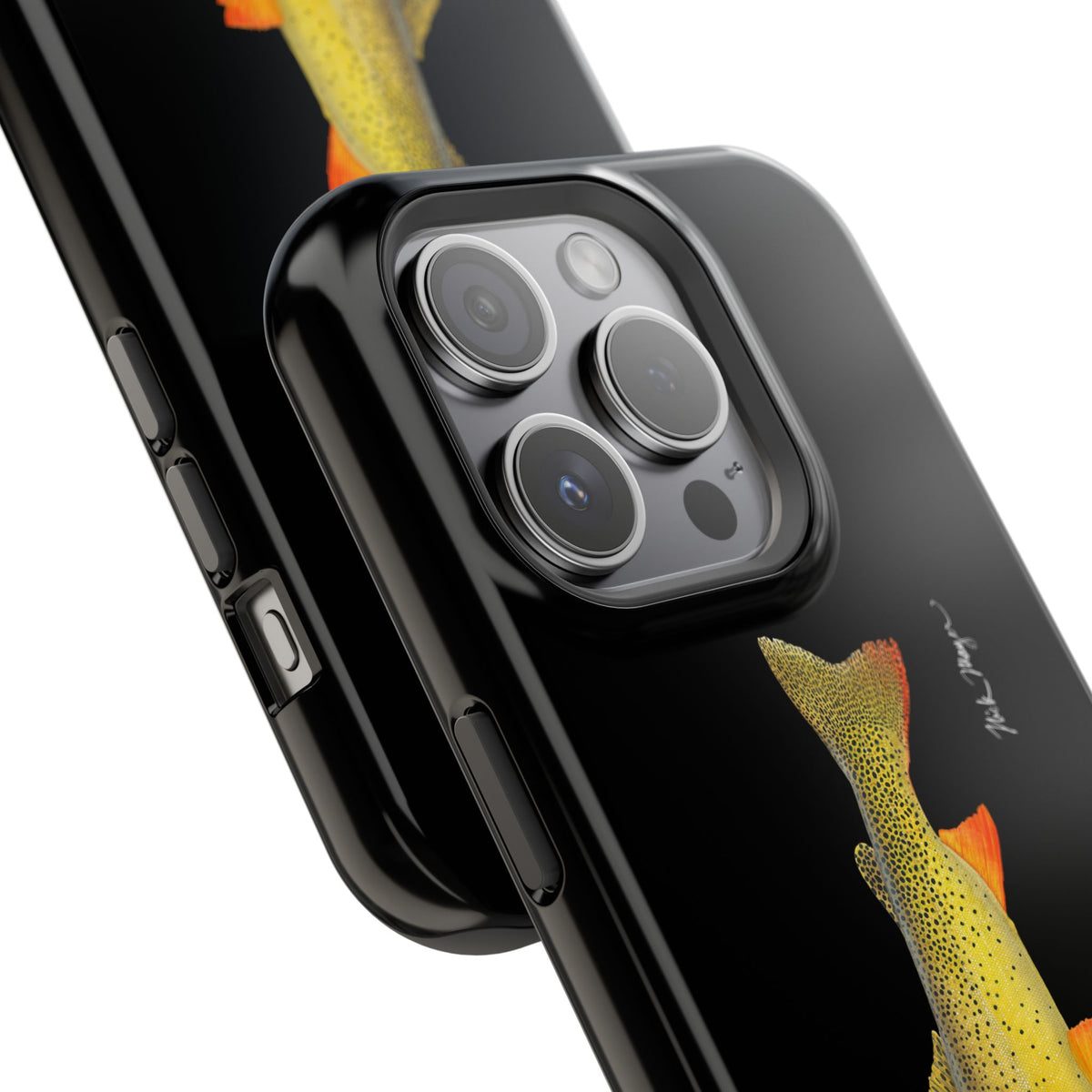 Cutthroat Trout 1 Black MagSafe iPhone Case Printify