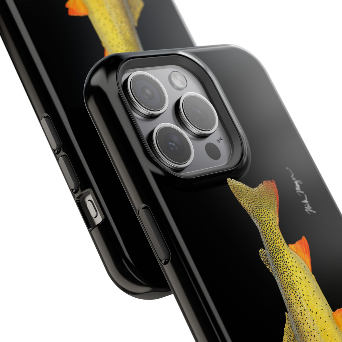 Cutthroat Trout 1 Black MagSafe iPhone Case Printify