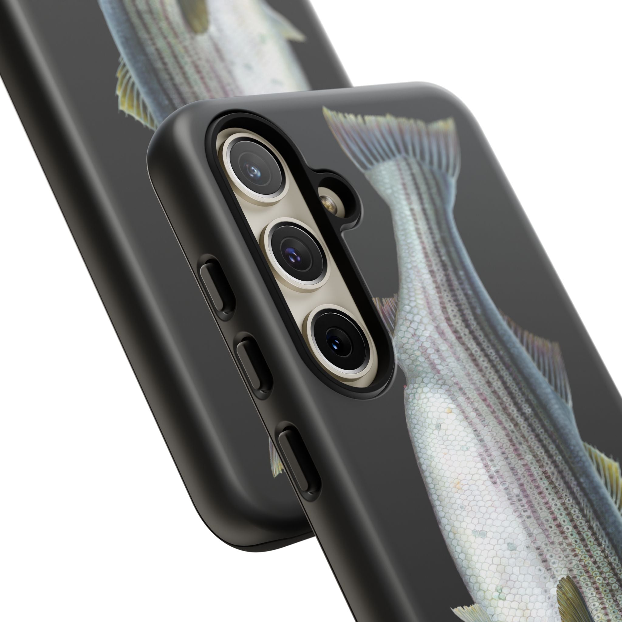 Cow Striper Phone Case (Samsung) - black