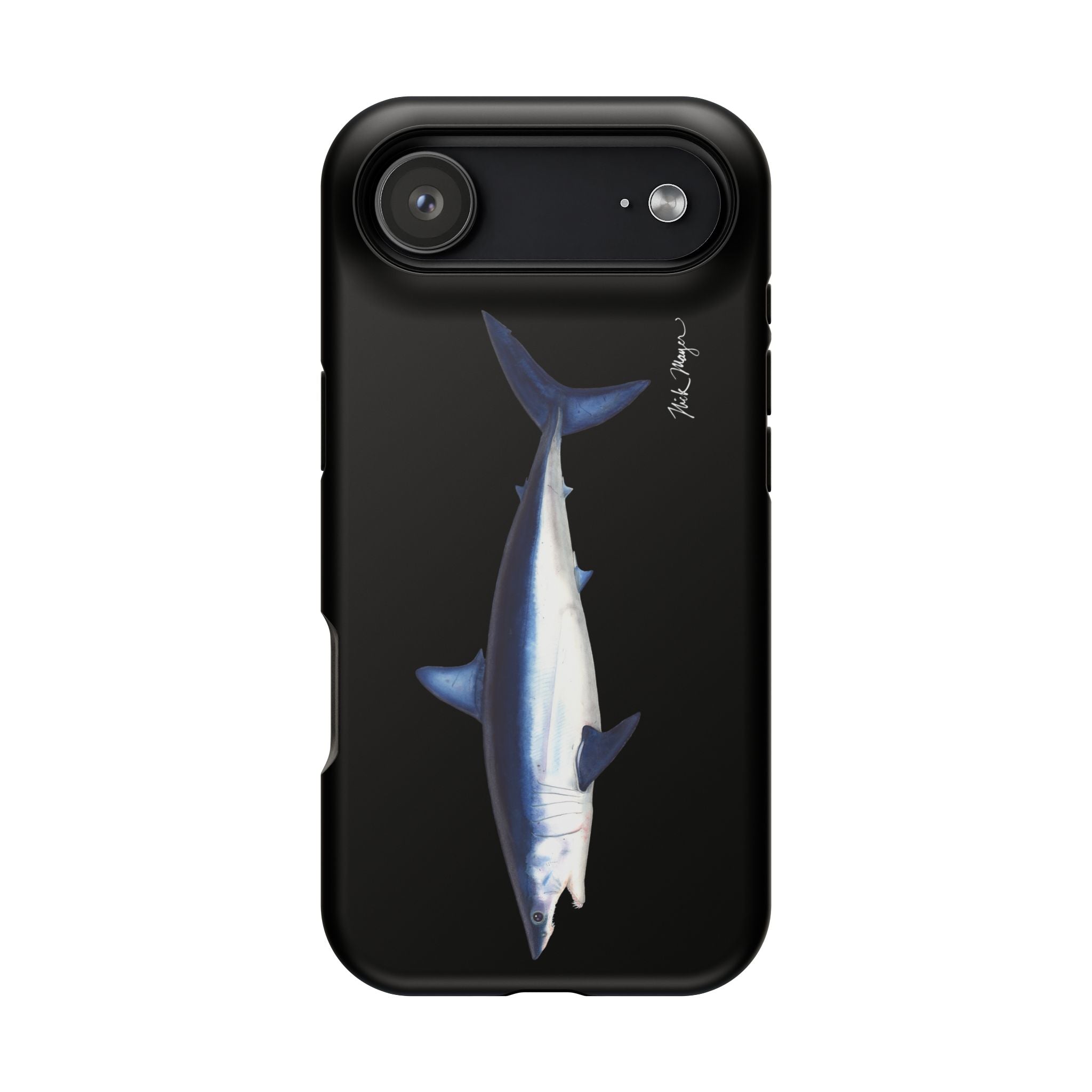 Mako Shark MagSafe Black iPhone Case