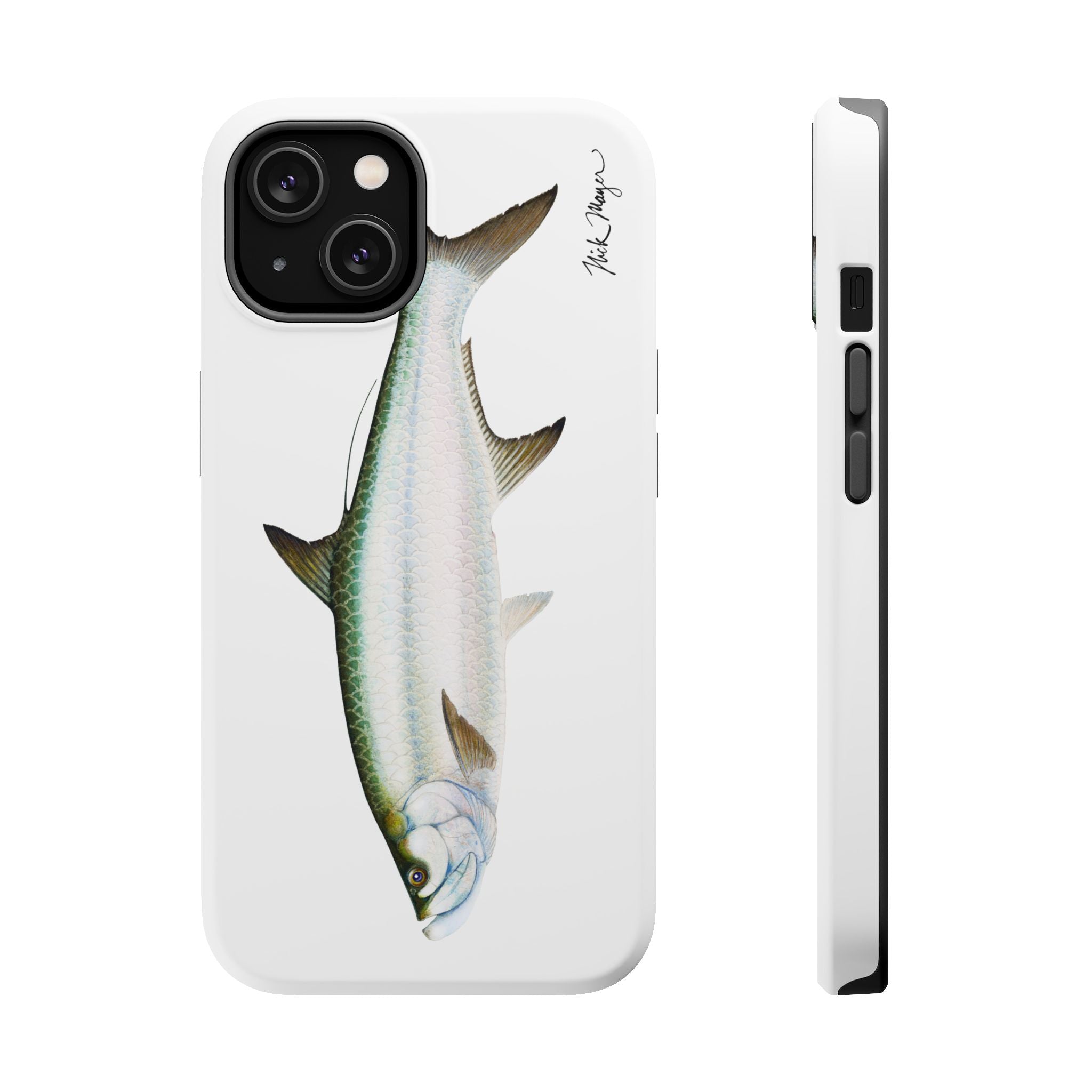Tarpon MagSafe White iPhone Case