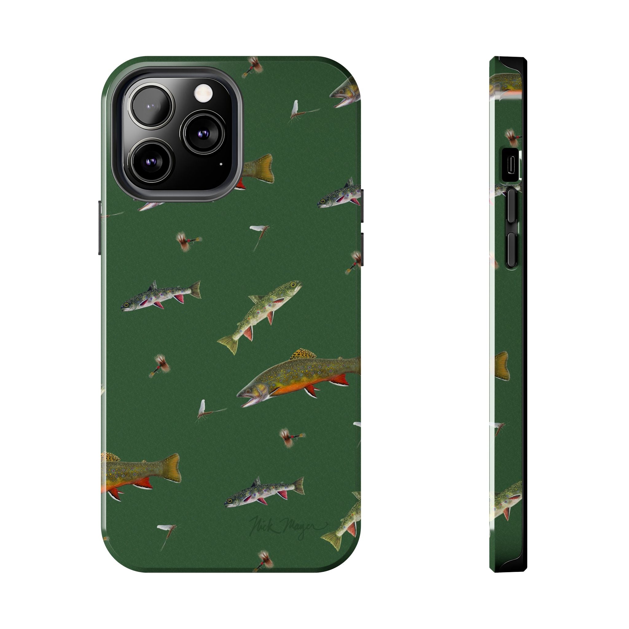 Trout and Flies Phone Case (iPhone)