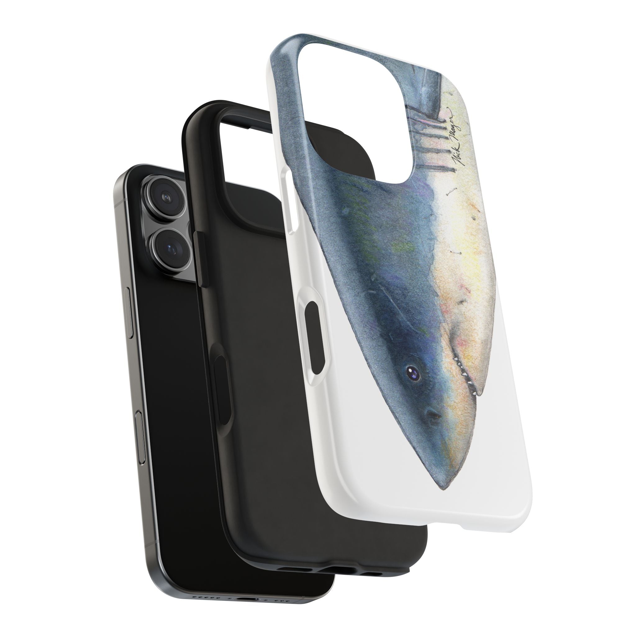 Great White Shark Face Phone Case (iPhone)