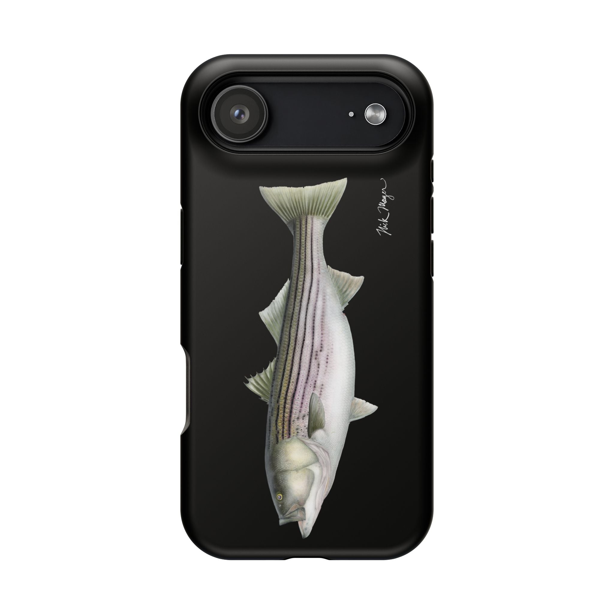 30 lb Striper MagSafe Black iPhone Case