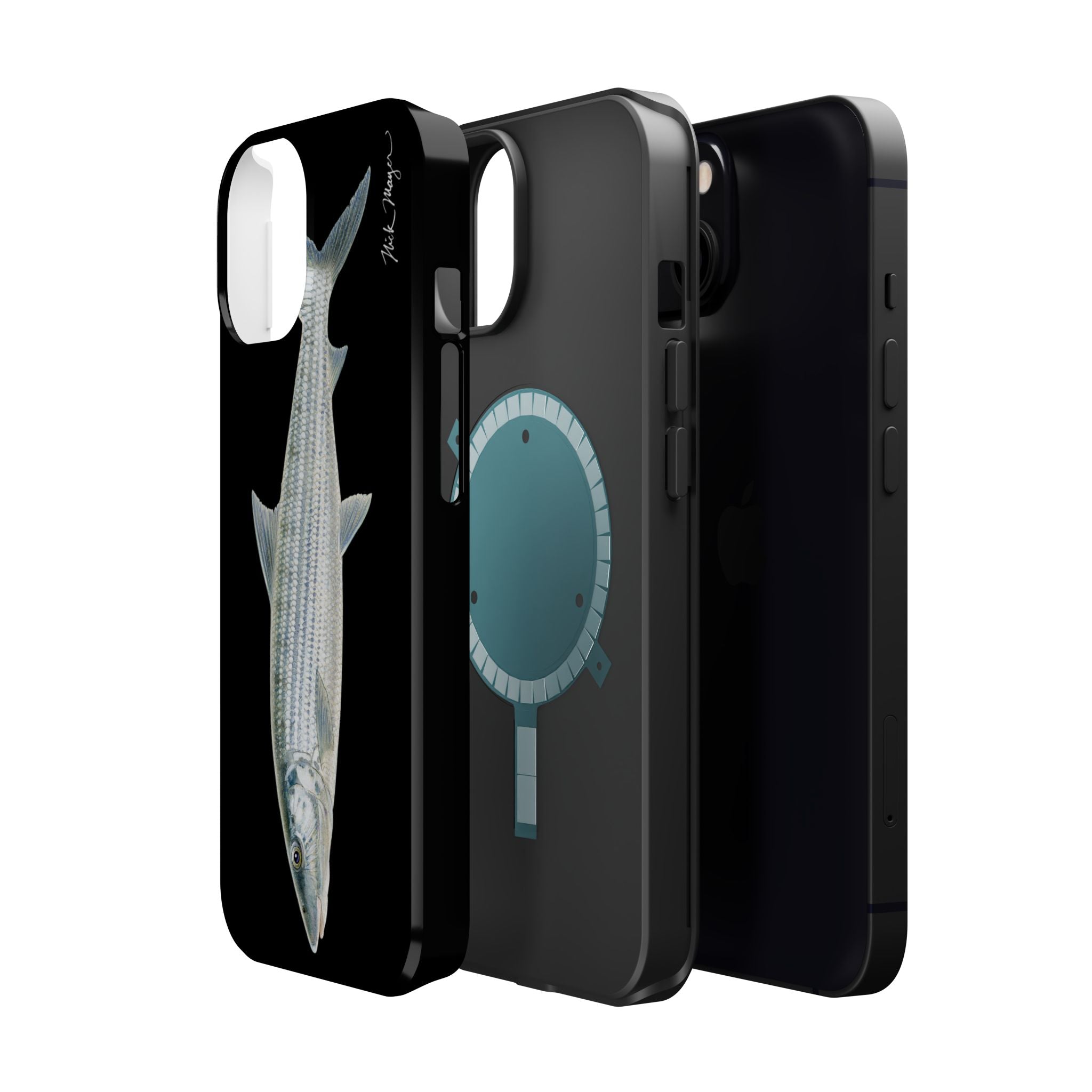 Bonefish MagSafe Black iPhone Case