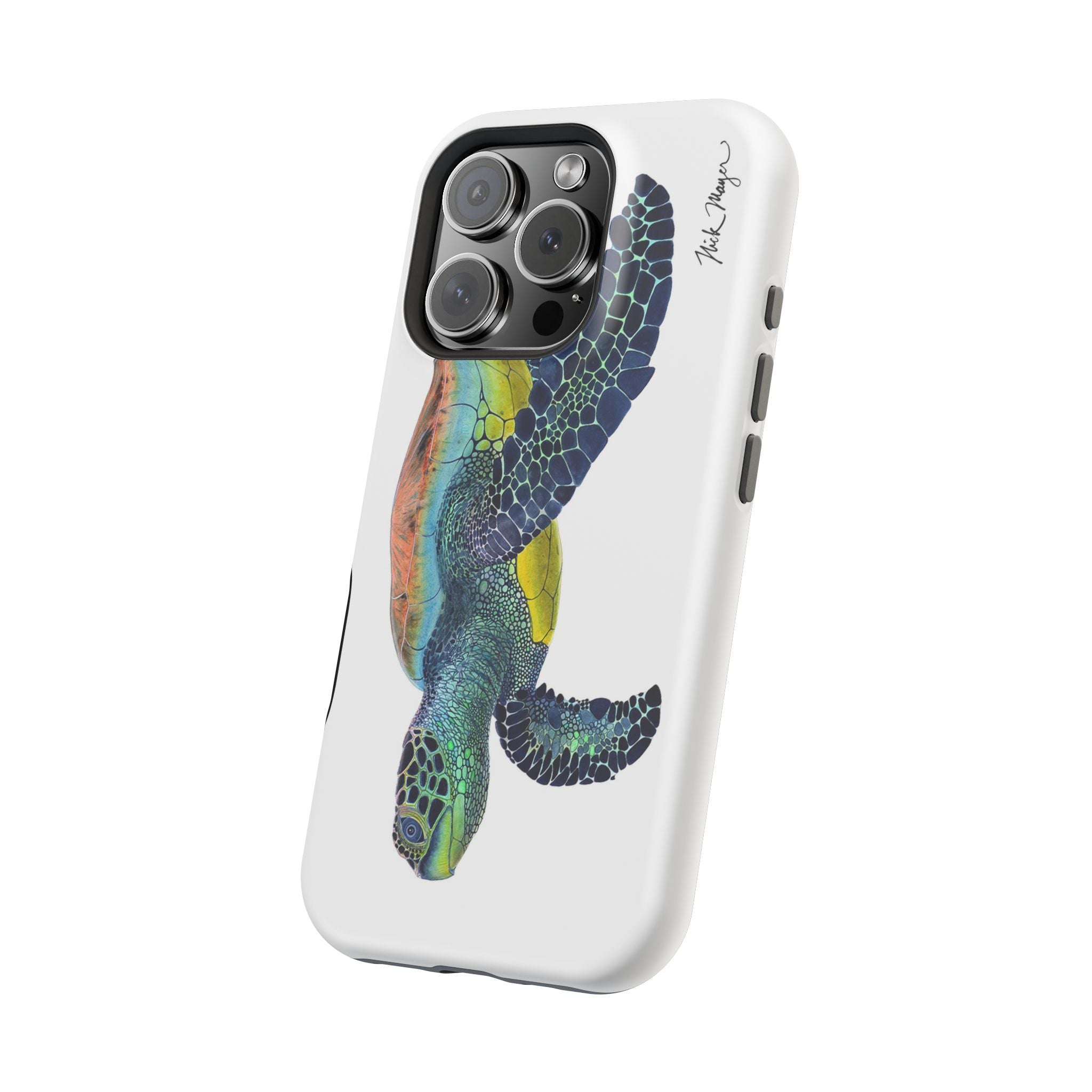 Green Sea Turtle II MagSafe iPhone Case