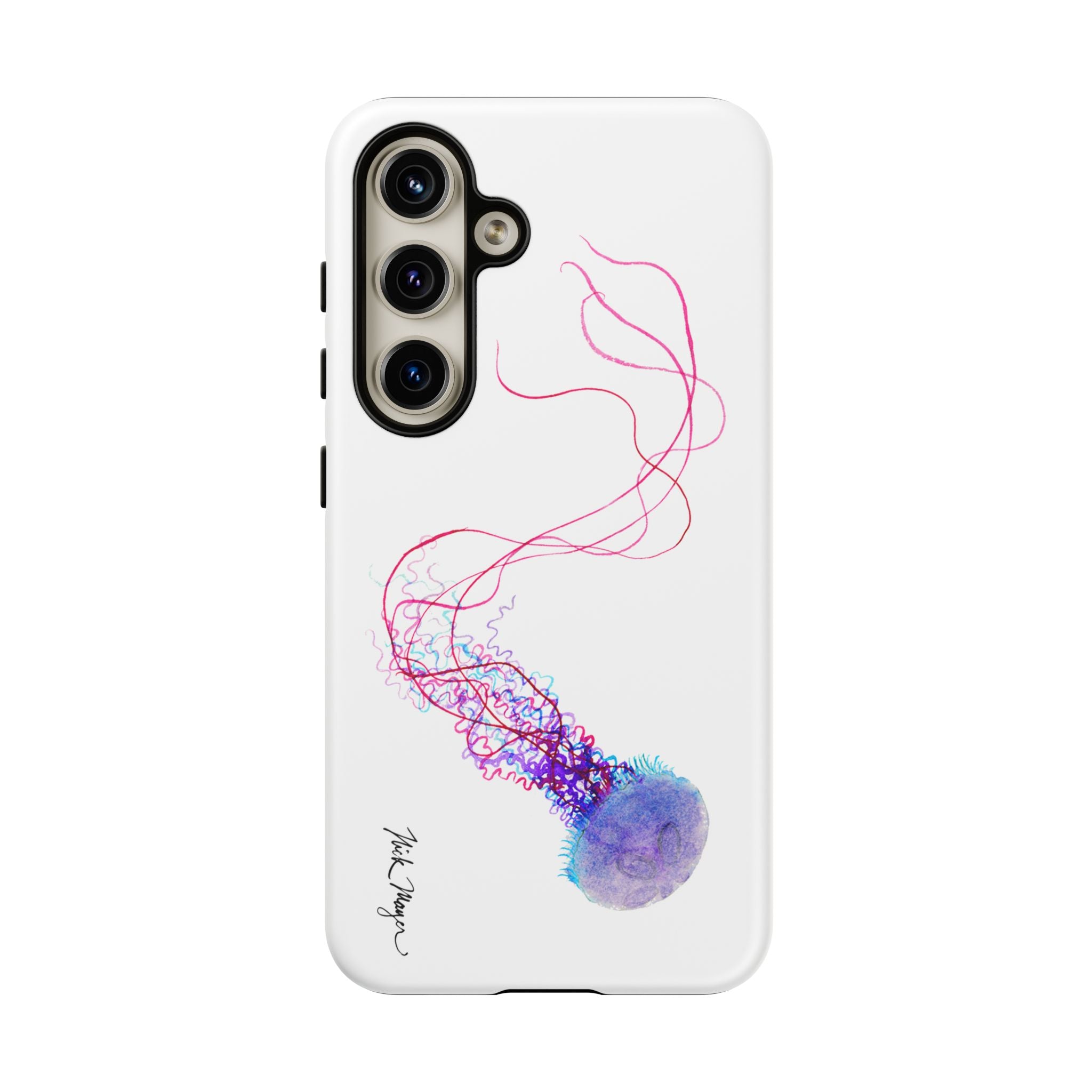 Purple Jellyfish I Phone Case (Samsung)
