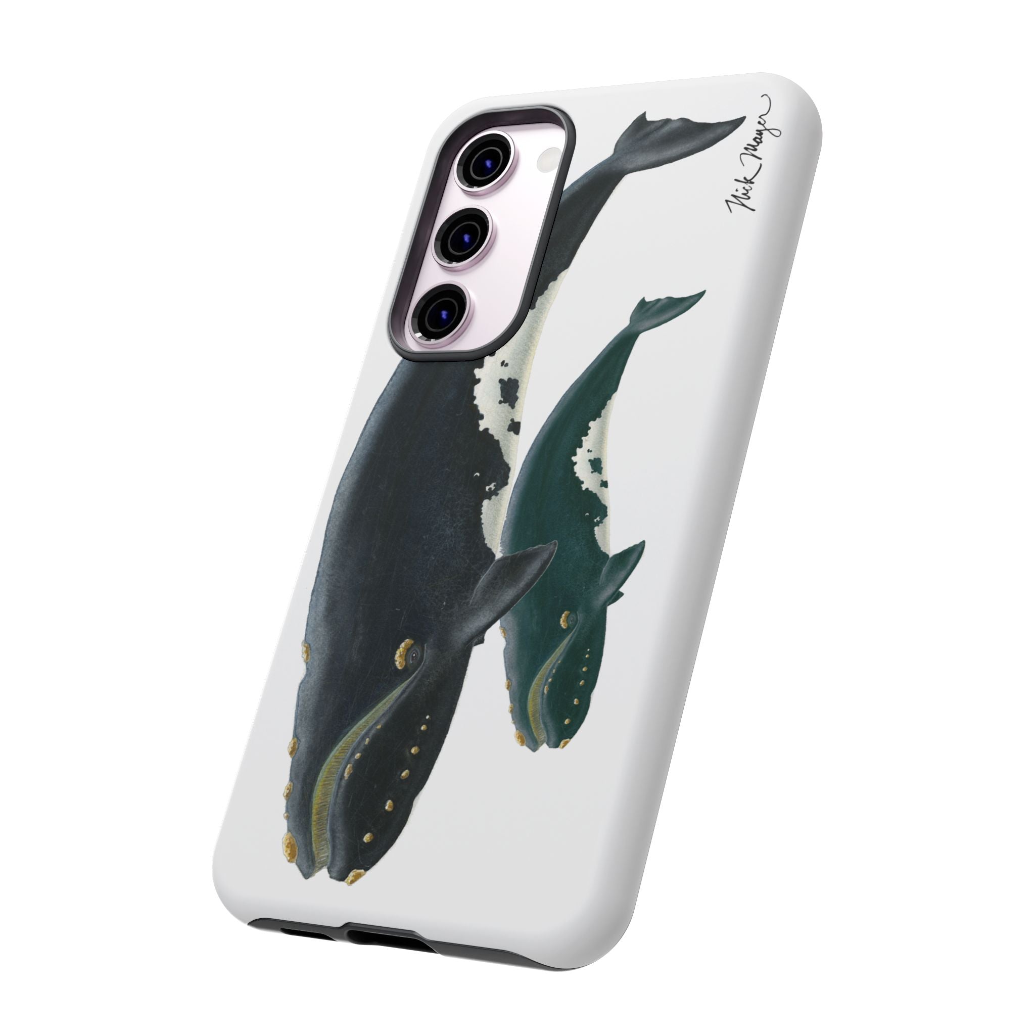 Mother & Calf Right Whale Phone Case (Samsung)