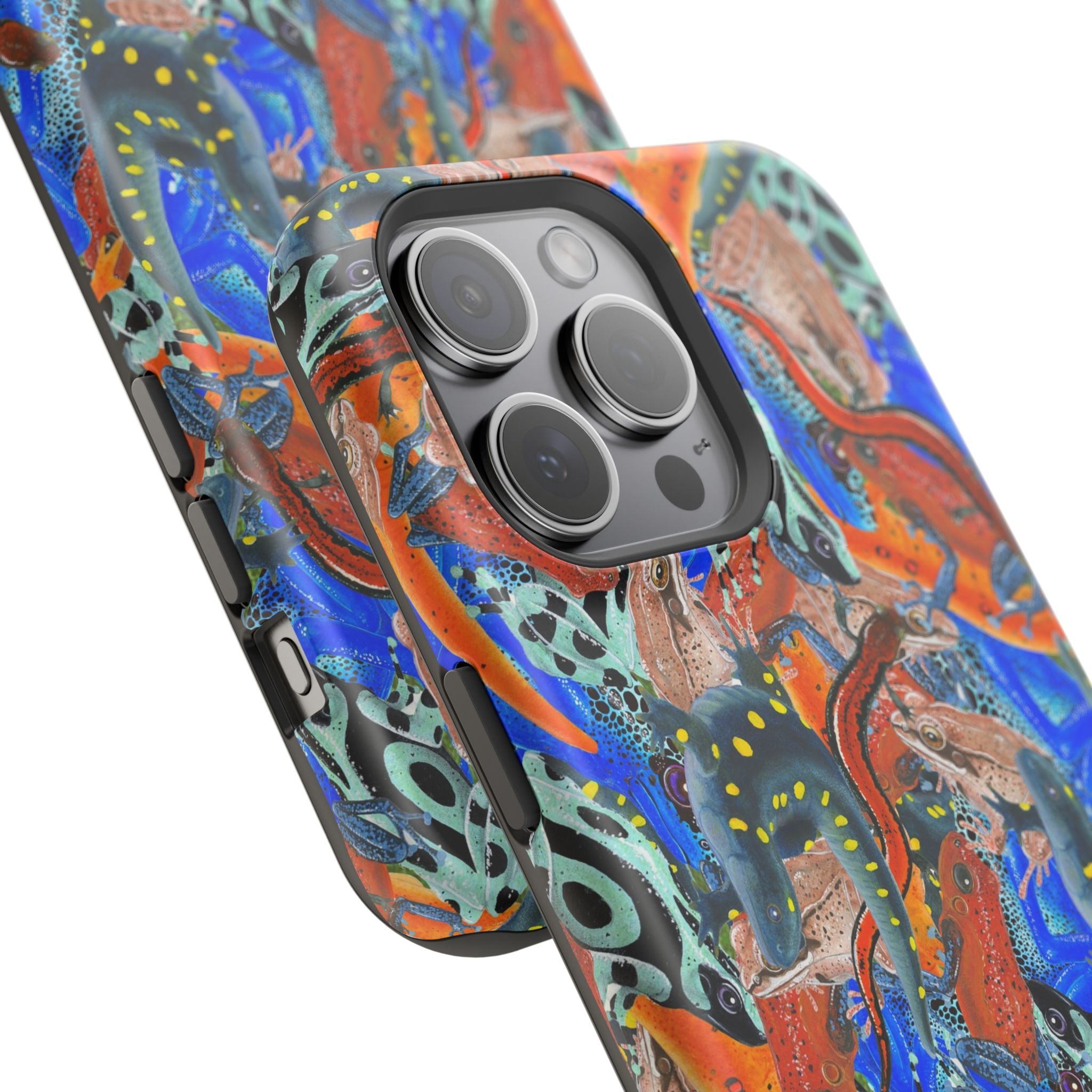 NEW Frogs and Salamanders MagSafe iPhone Case