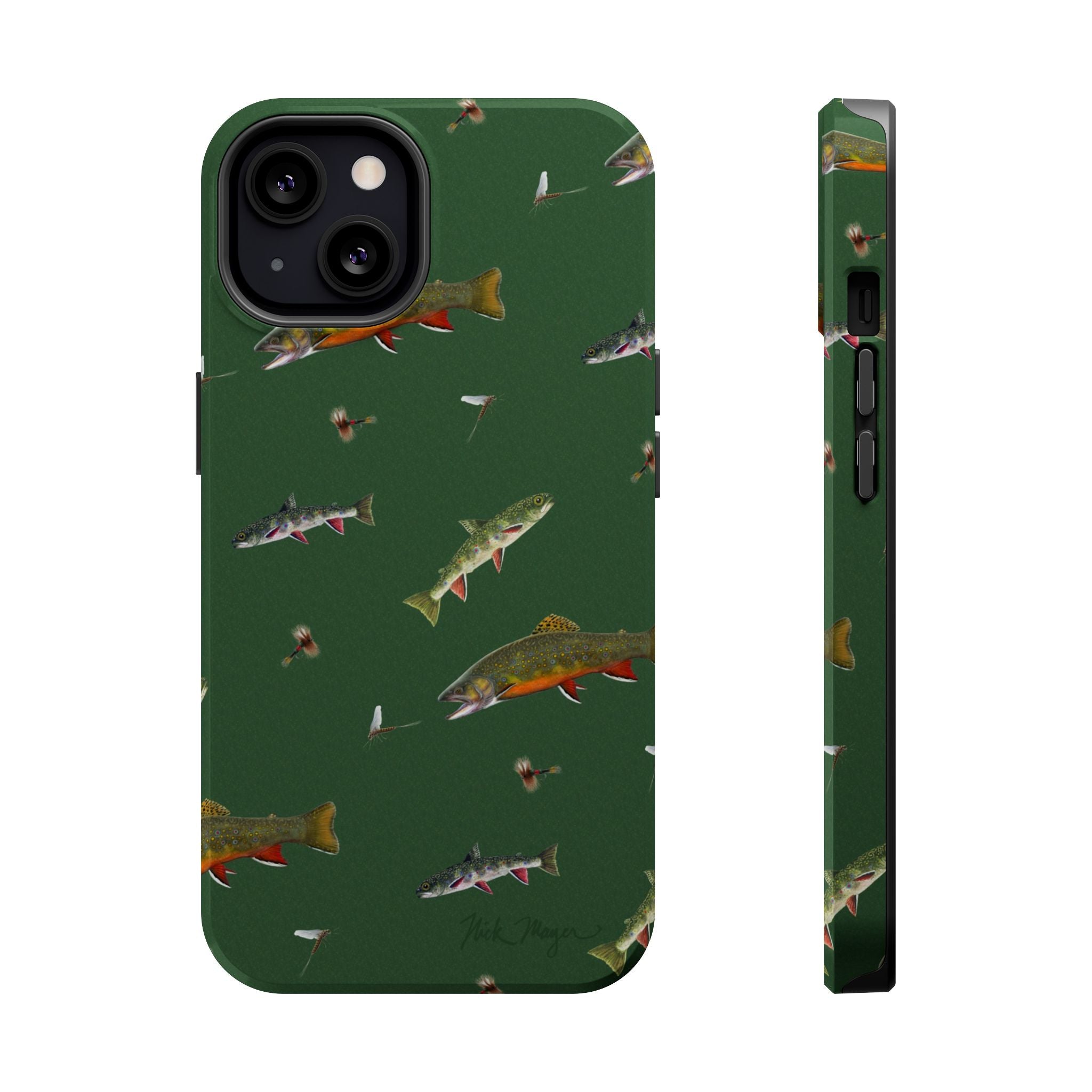 Trout and Flies MagSafe iPhone Case