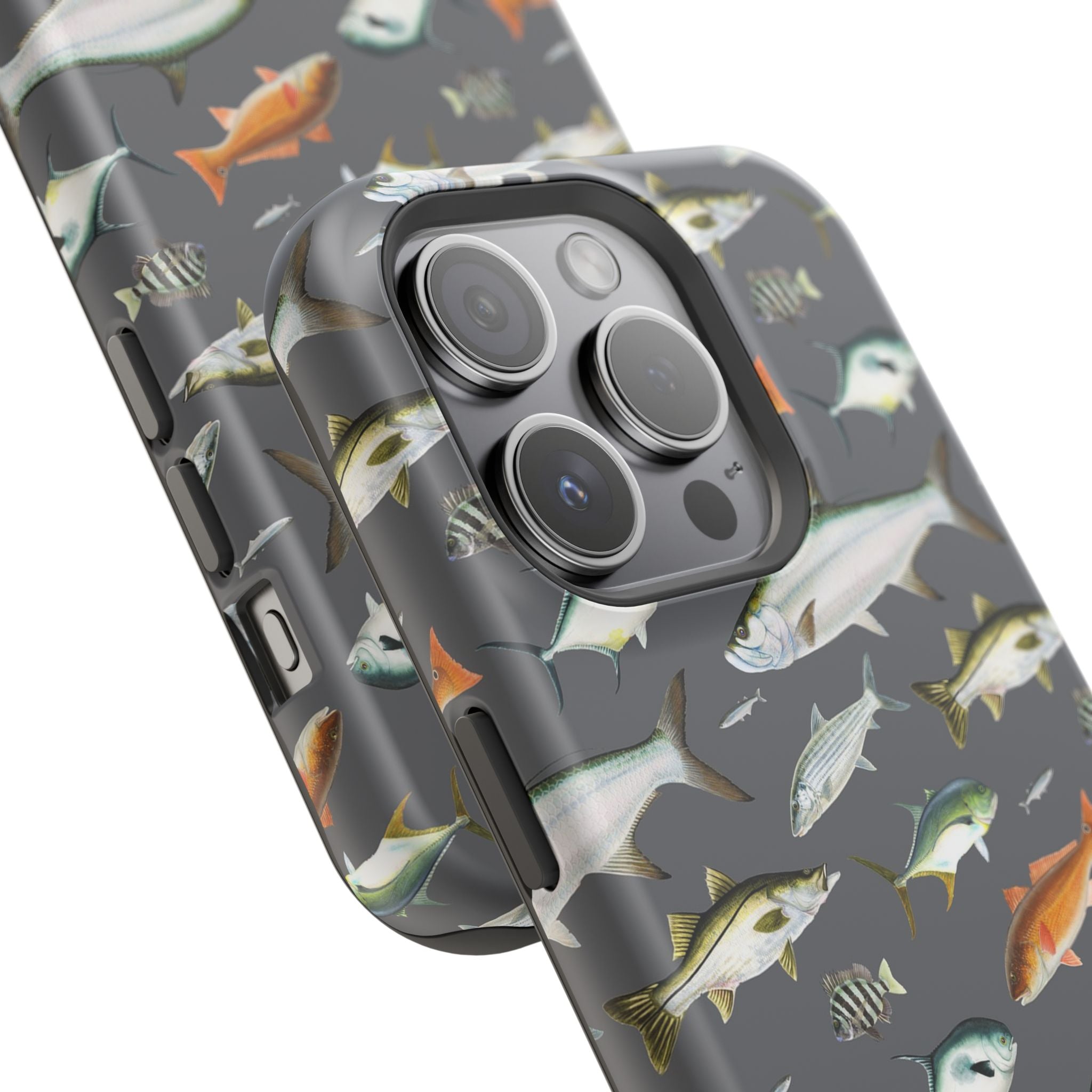 NEW Southern Fish Grey MagSafe iPhone Case