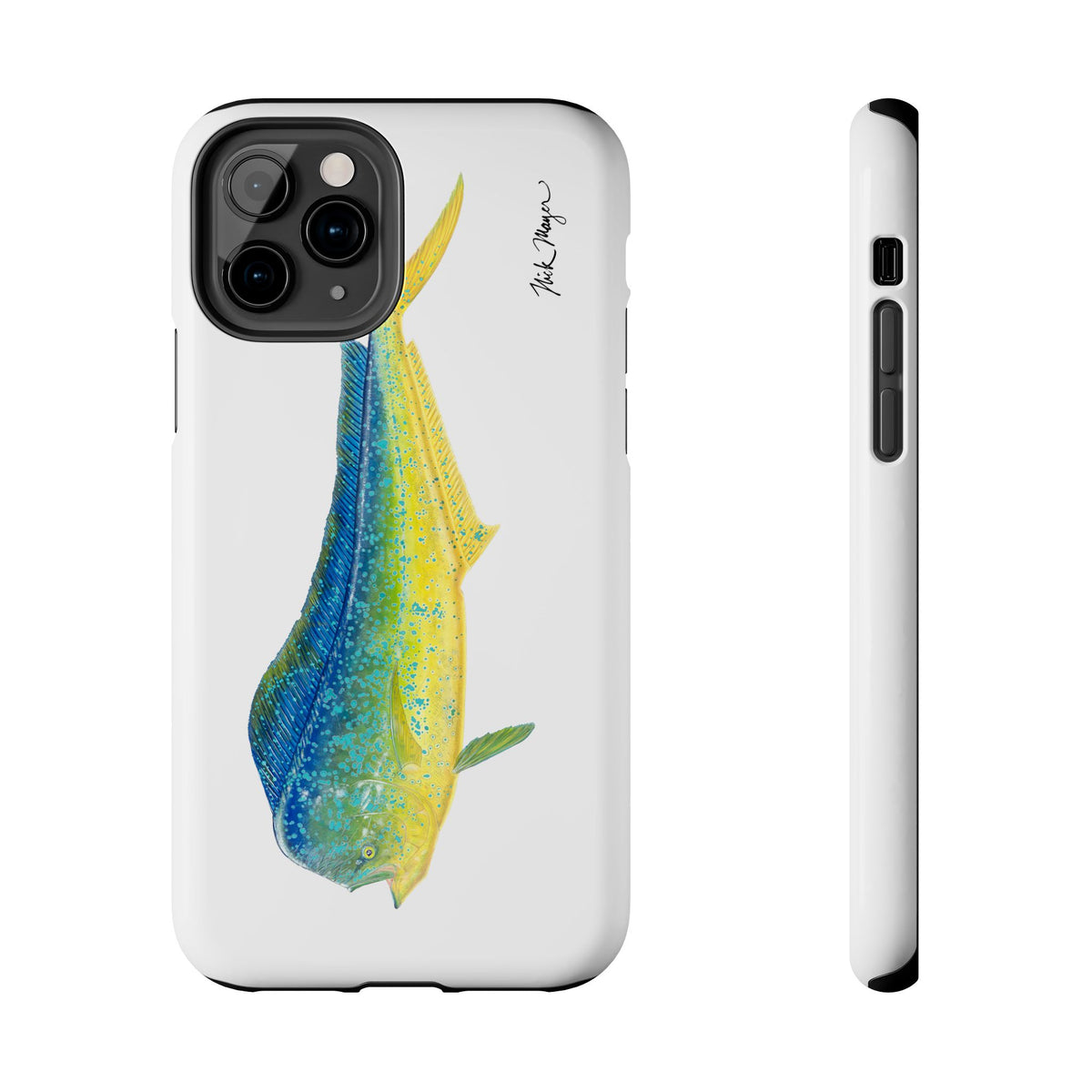 Bull Mahi White Phone Case (iPhone) Printify