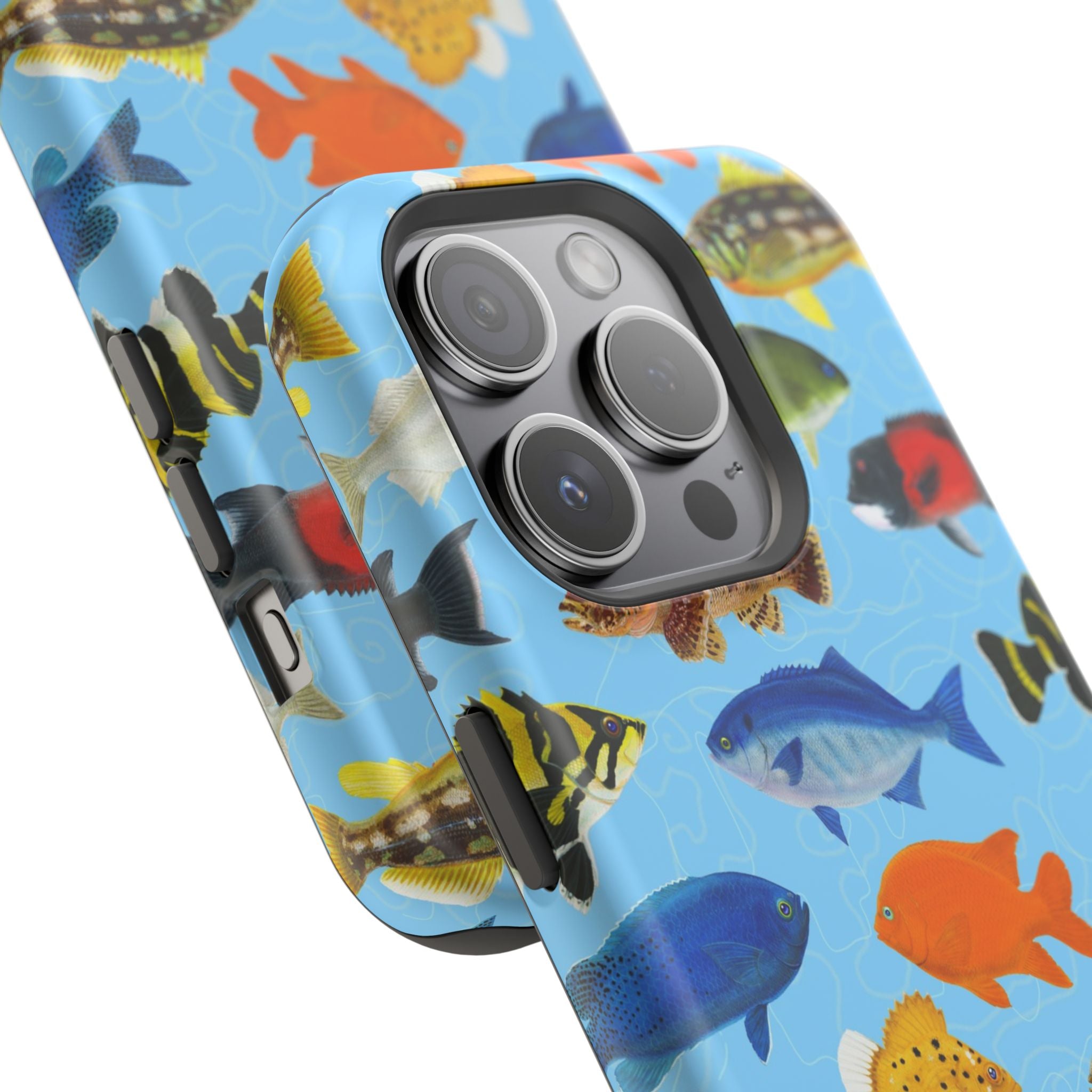 California Fish Blue MagSafe iPhone Case