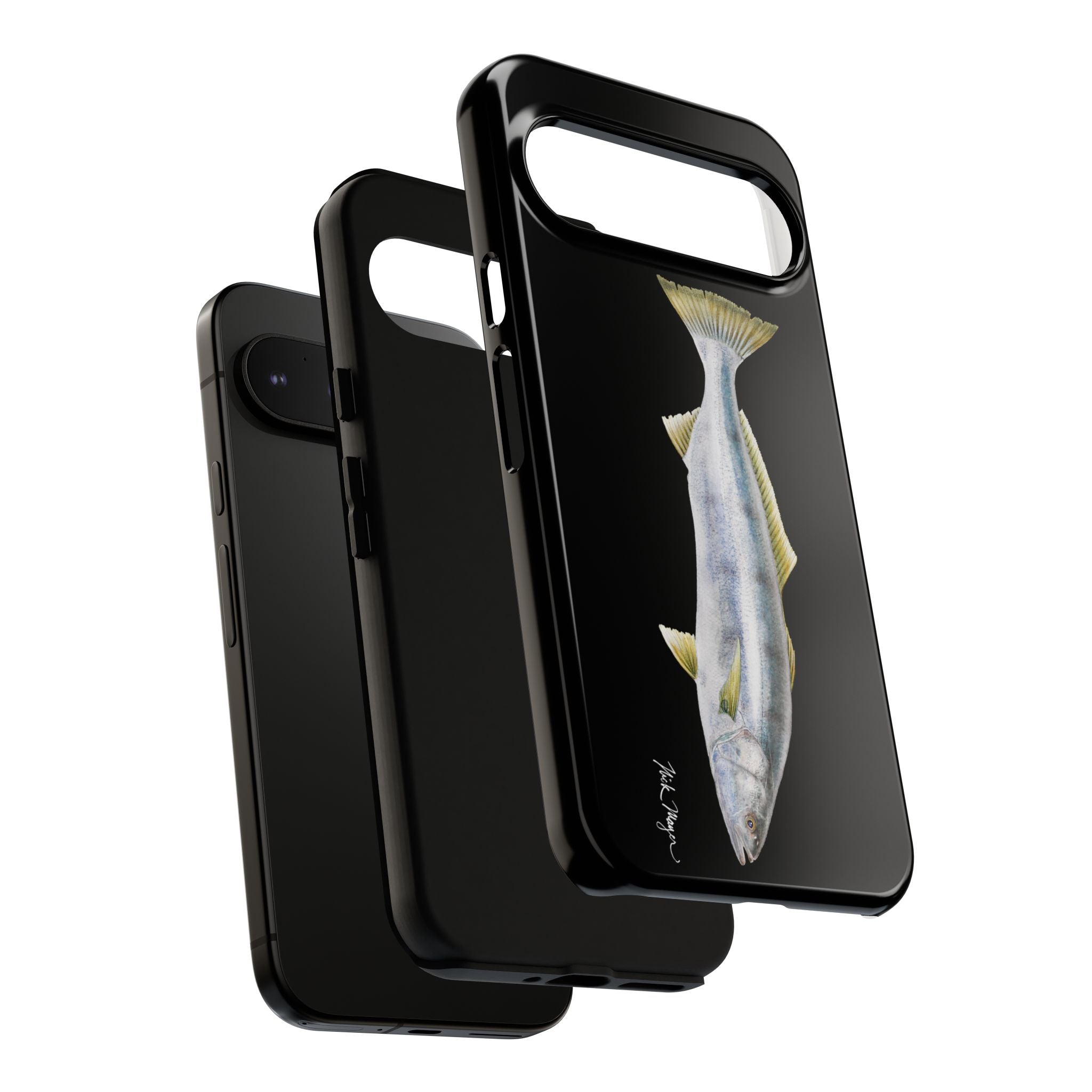 White Sea Bass Phone Case (Samsung) - black