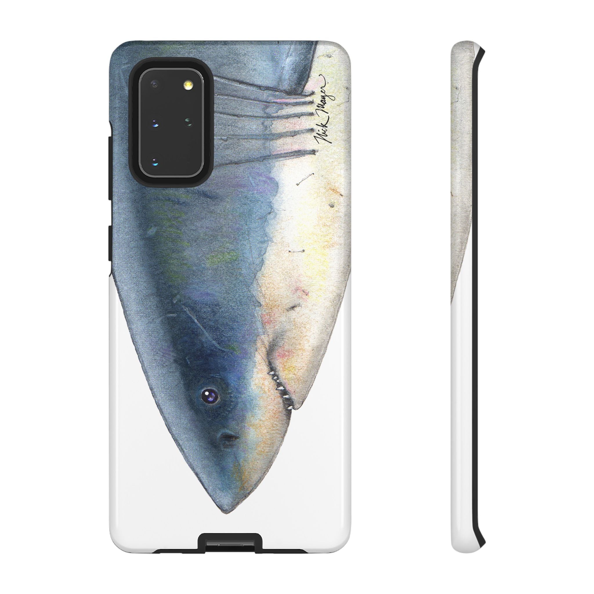 Great White Shark Face Phone Case (Samsung) Printify