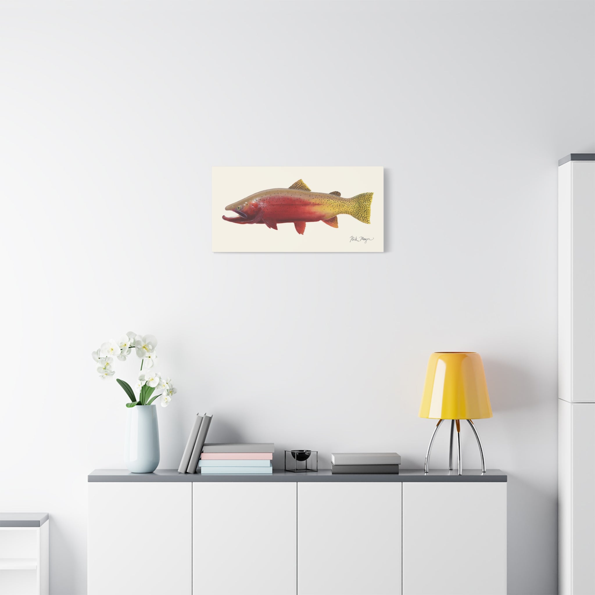 Cutthroat Trout II Canvas Print Printify