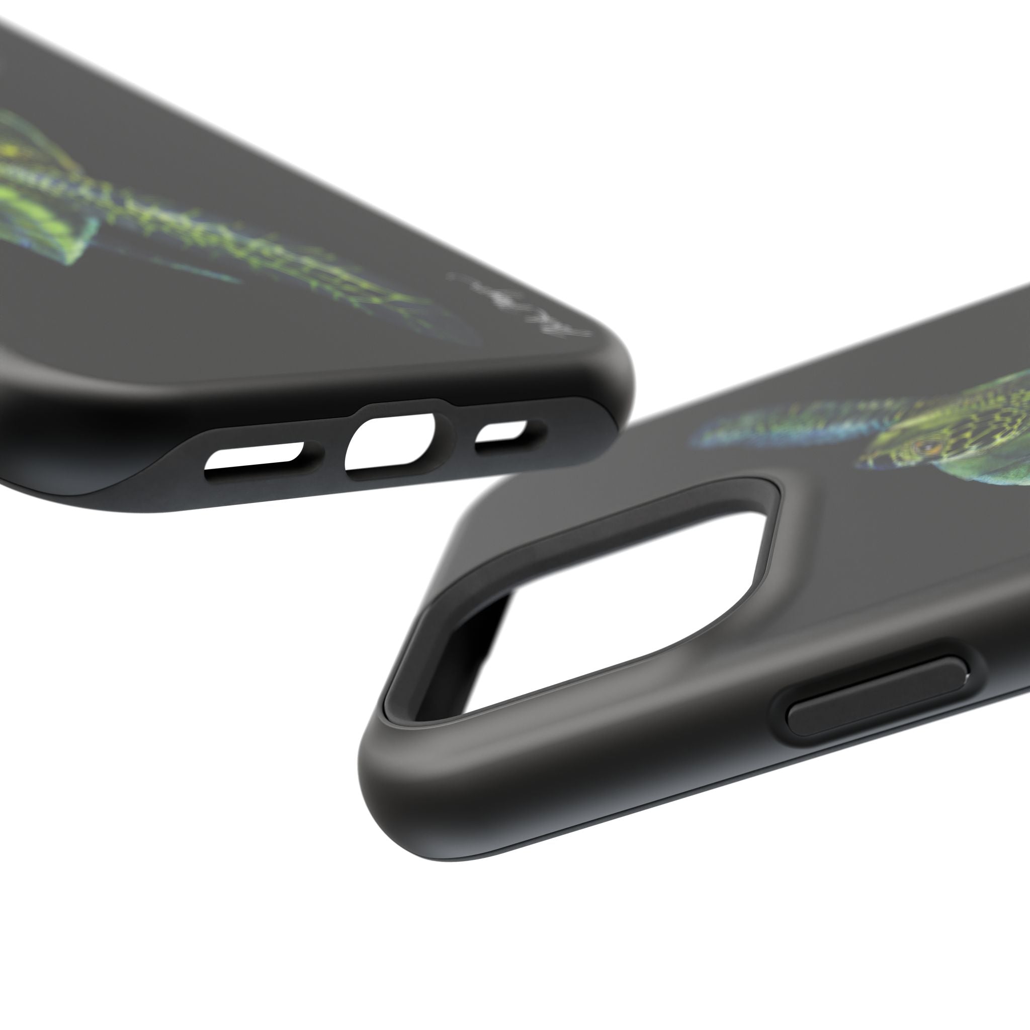 Green Sea Turtle MagSafe Black iPhone Case