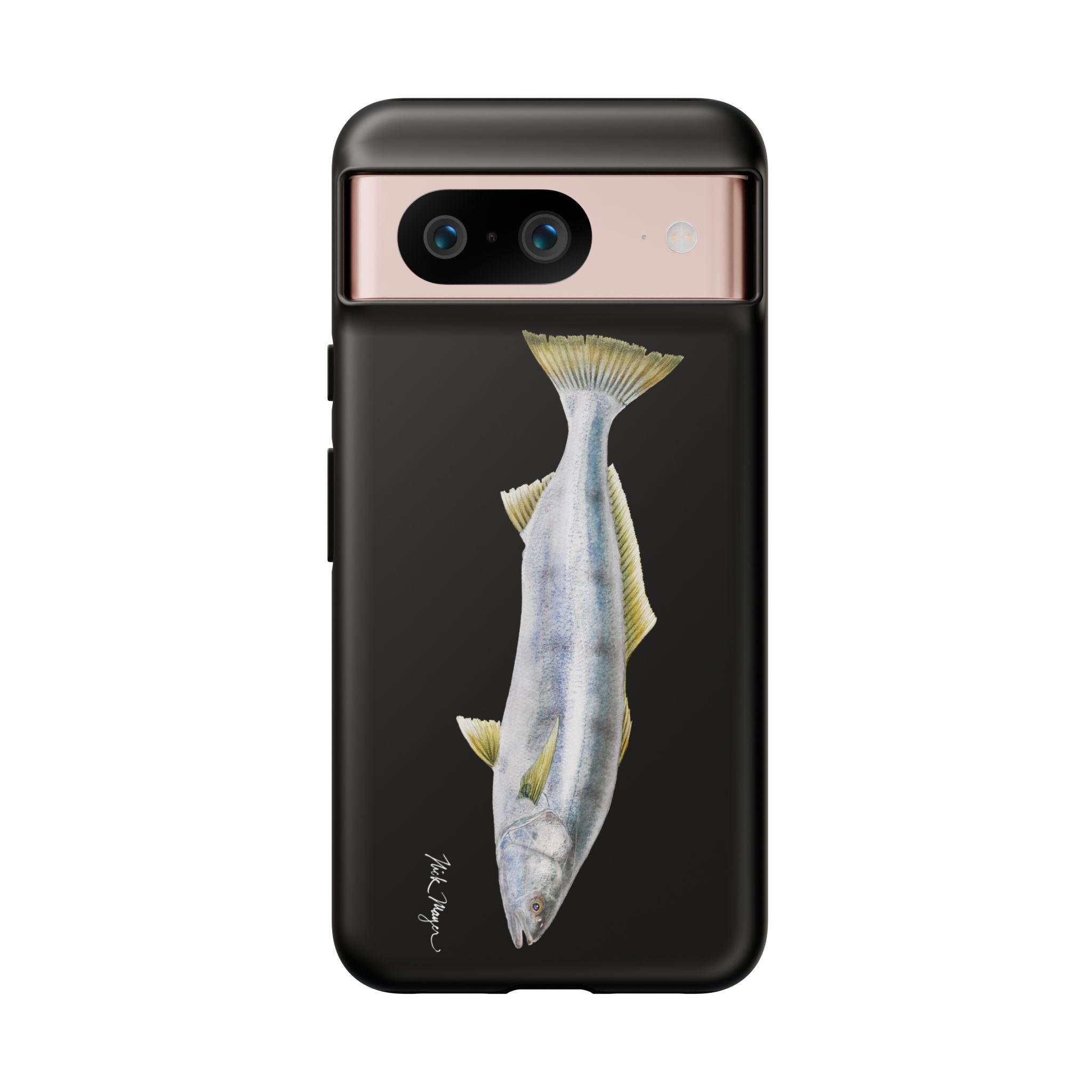 White Sea Bass Phone Case (Samsung) - black