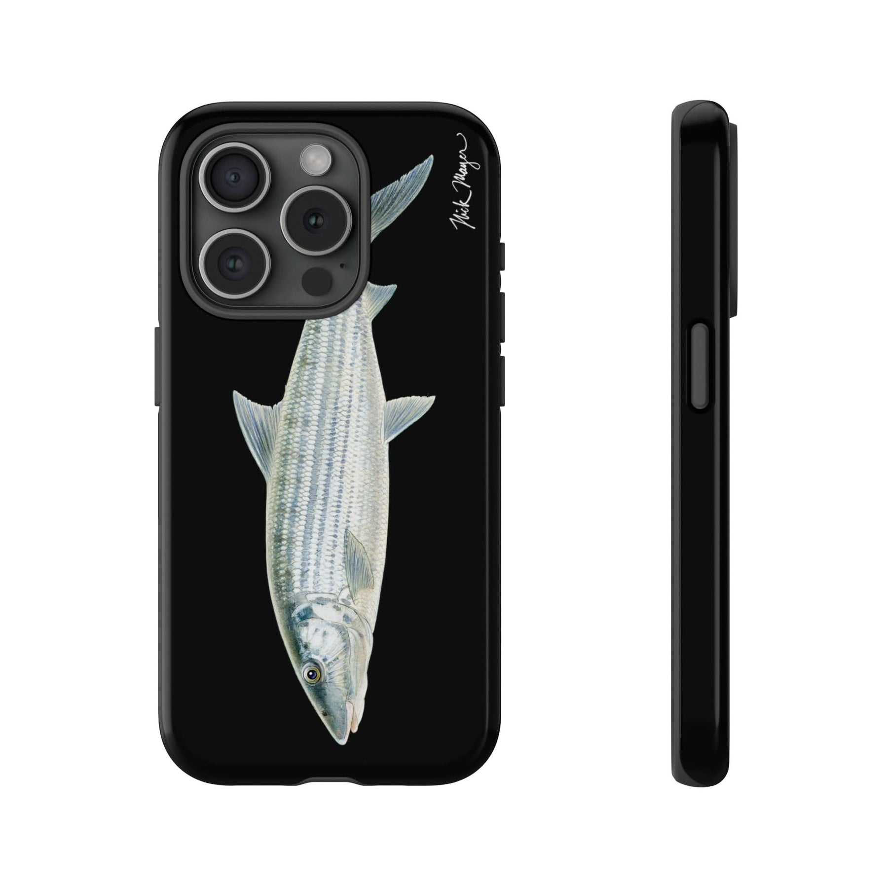 Bonefish Black iPhone 15 Case