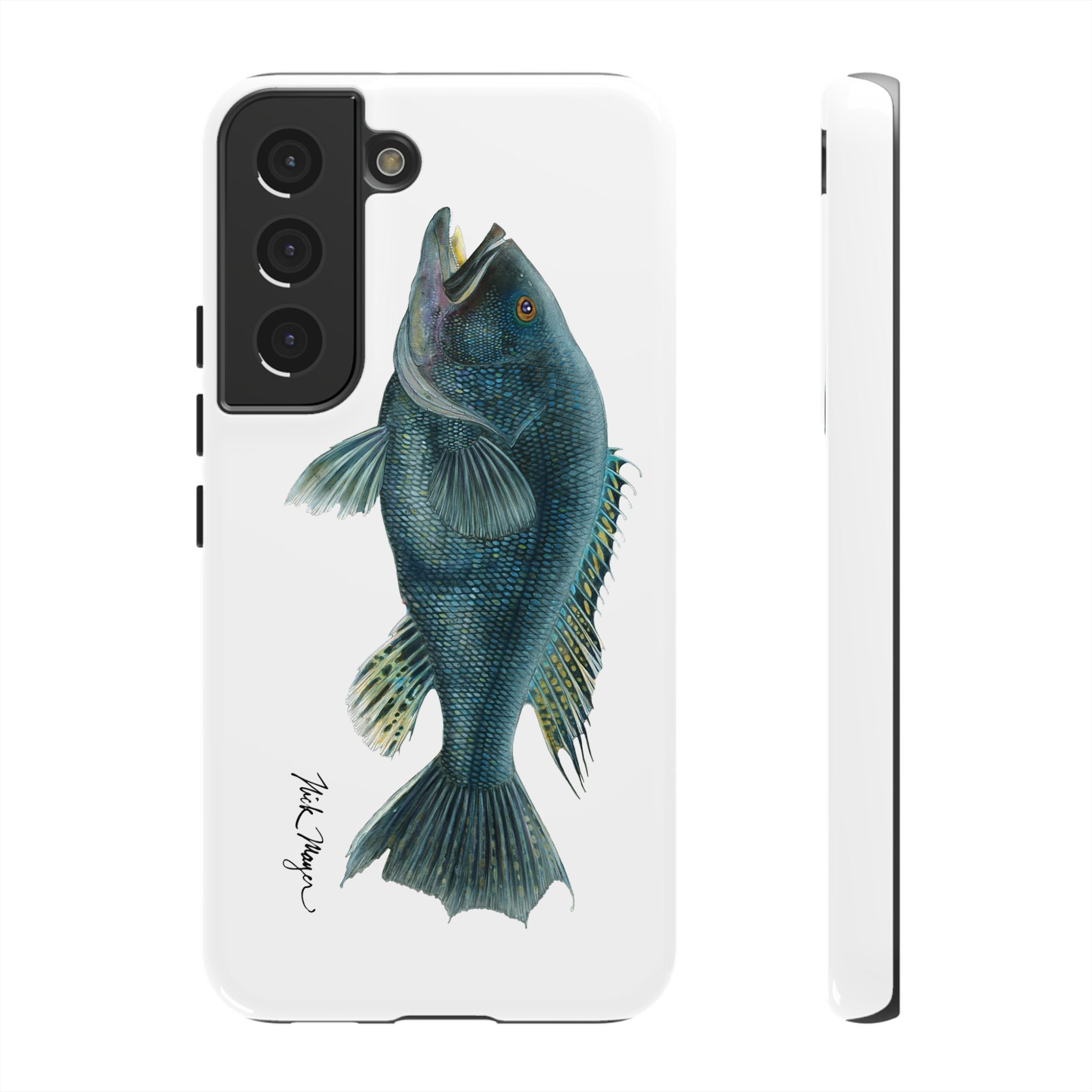 Black Sea Bass Phone Case (Samsung) Printify