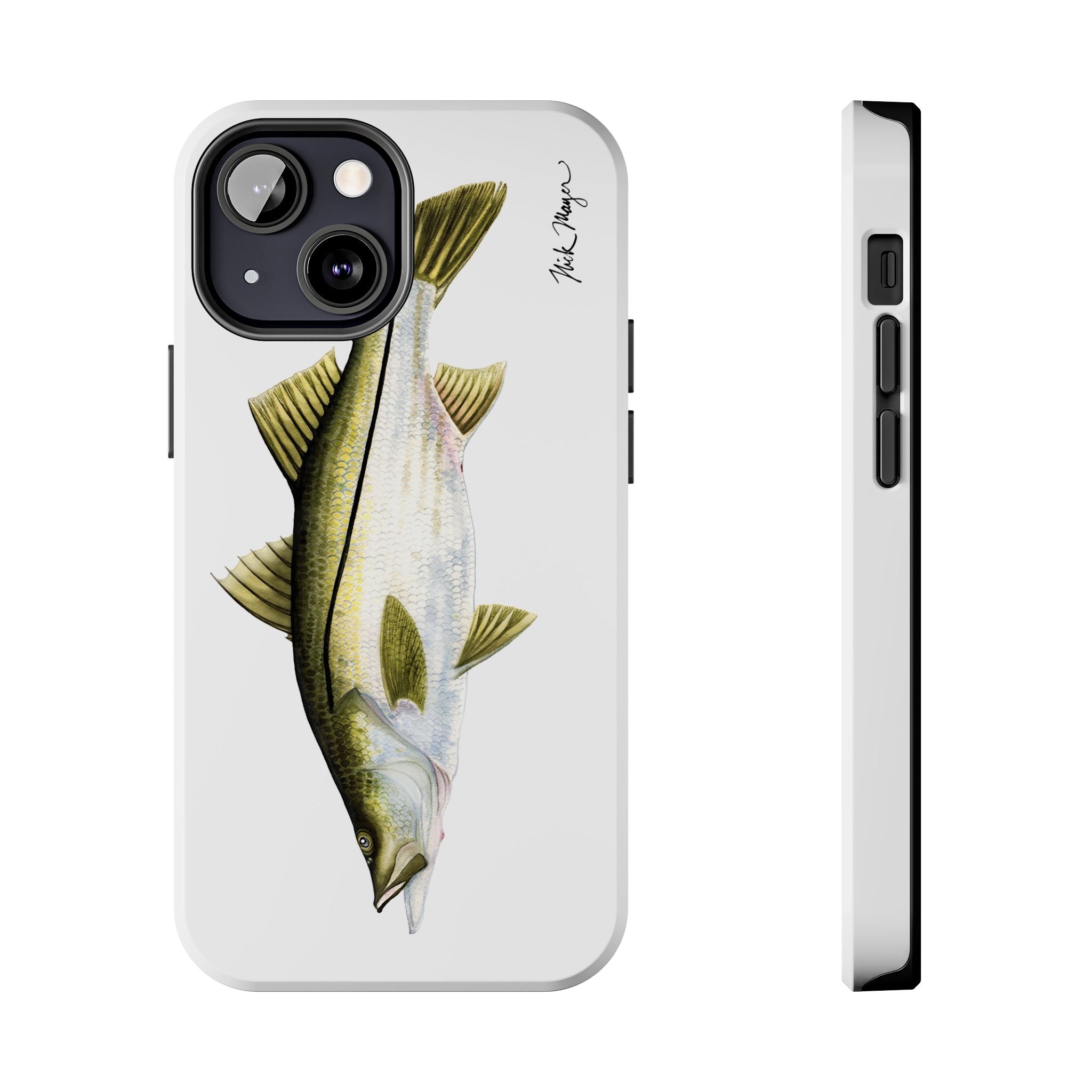 Snook White Phone Case (iPhone)
