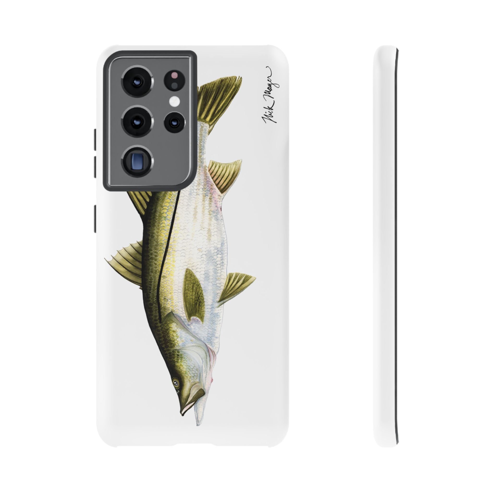 Snook White Phone Case (Samsung)