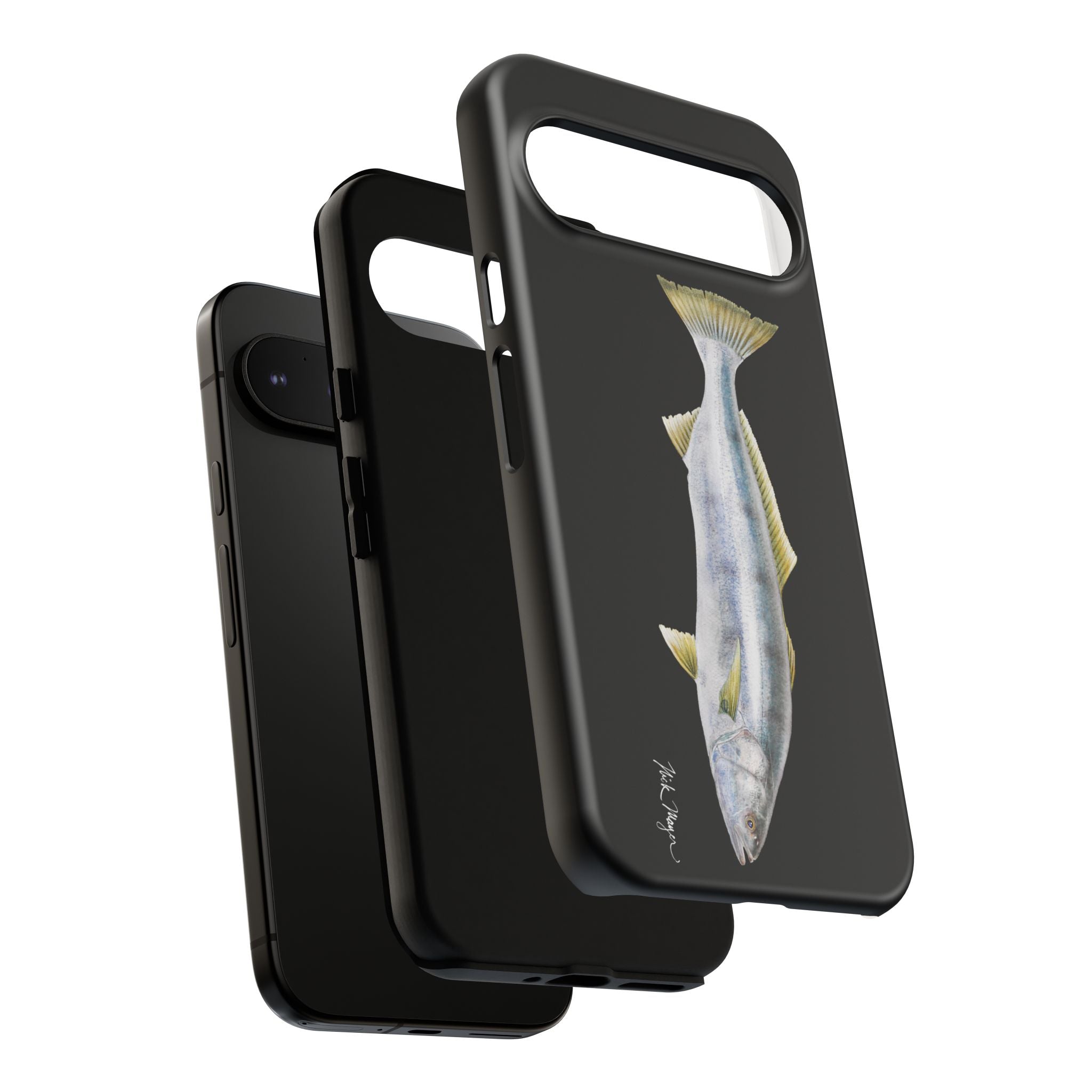 White Sea Bass Phone Case (Samsung) - black