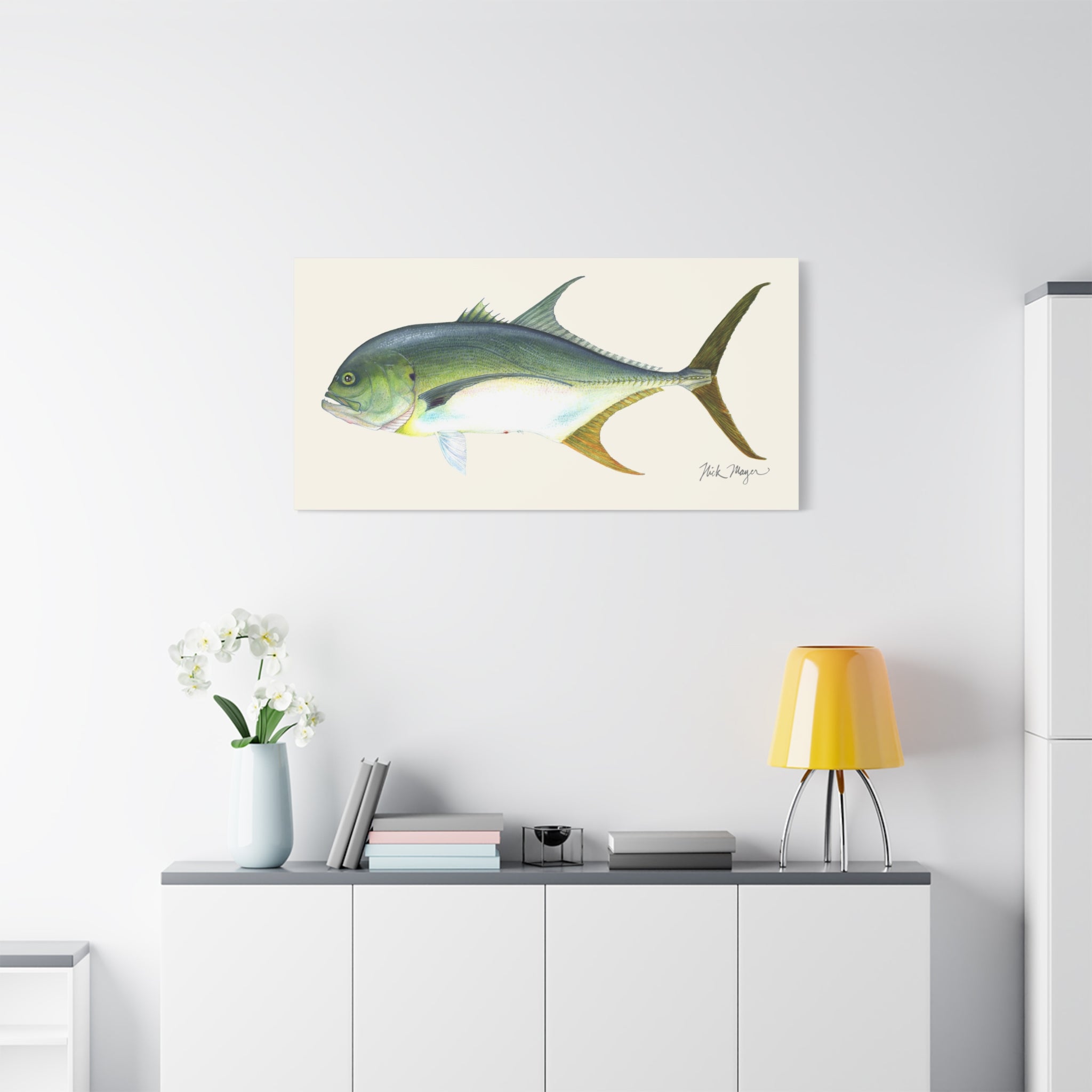 Jack Crevalle Canvas Print