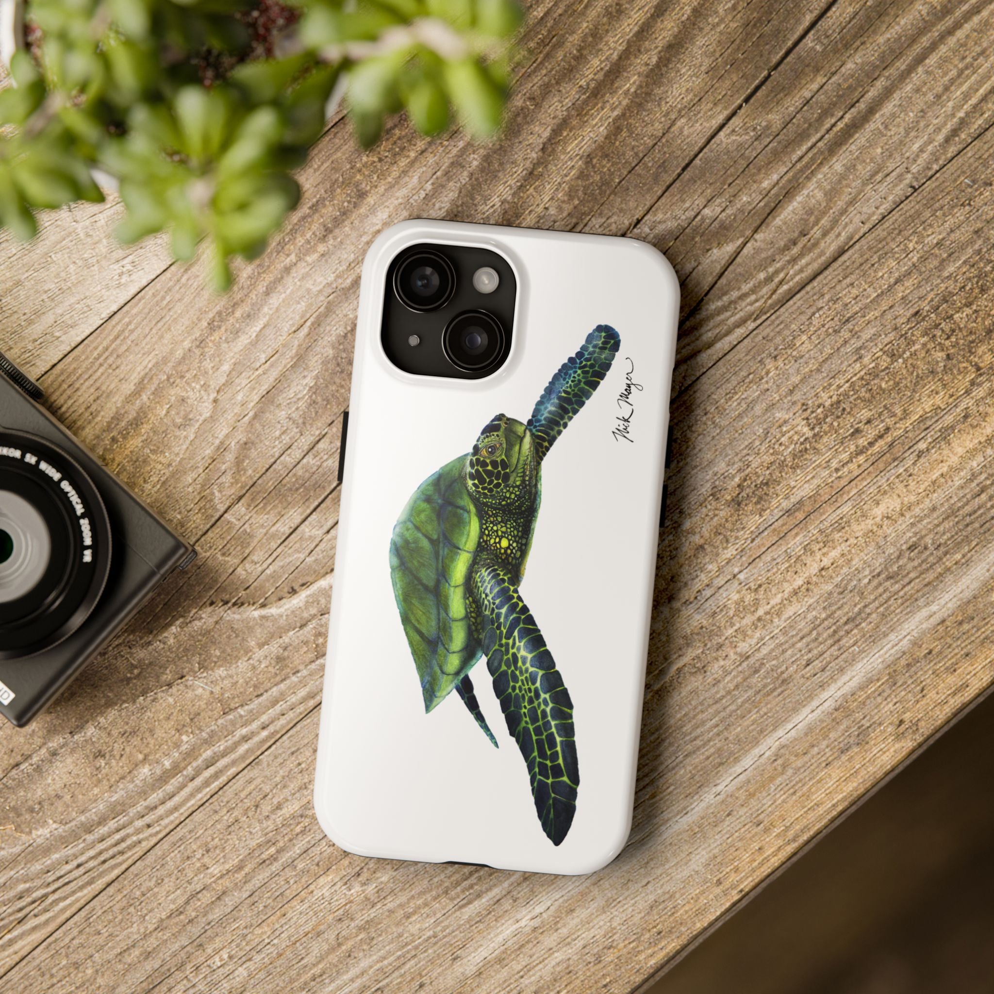Green Sea Turtle Phone Case (iPhone)