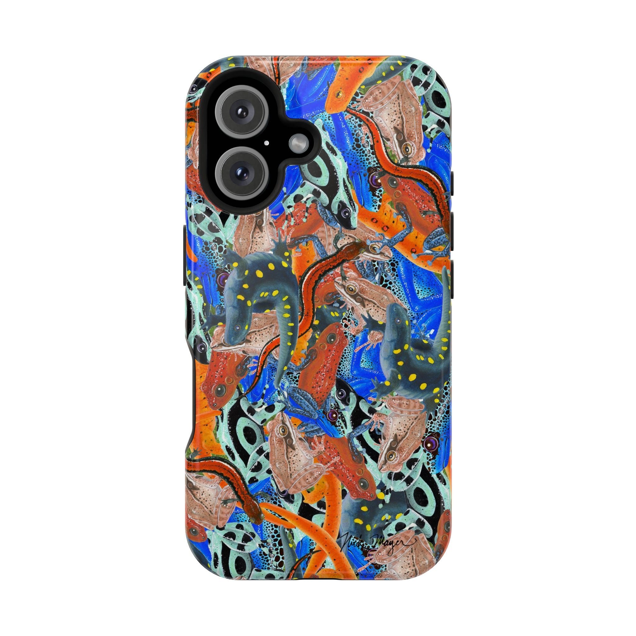 NEW Frogs and Salamanders MagSafe iPhone Case