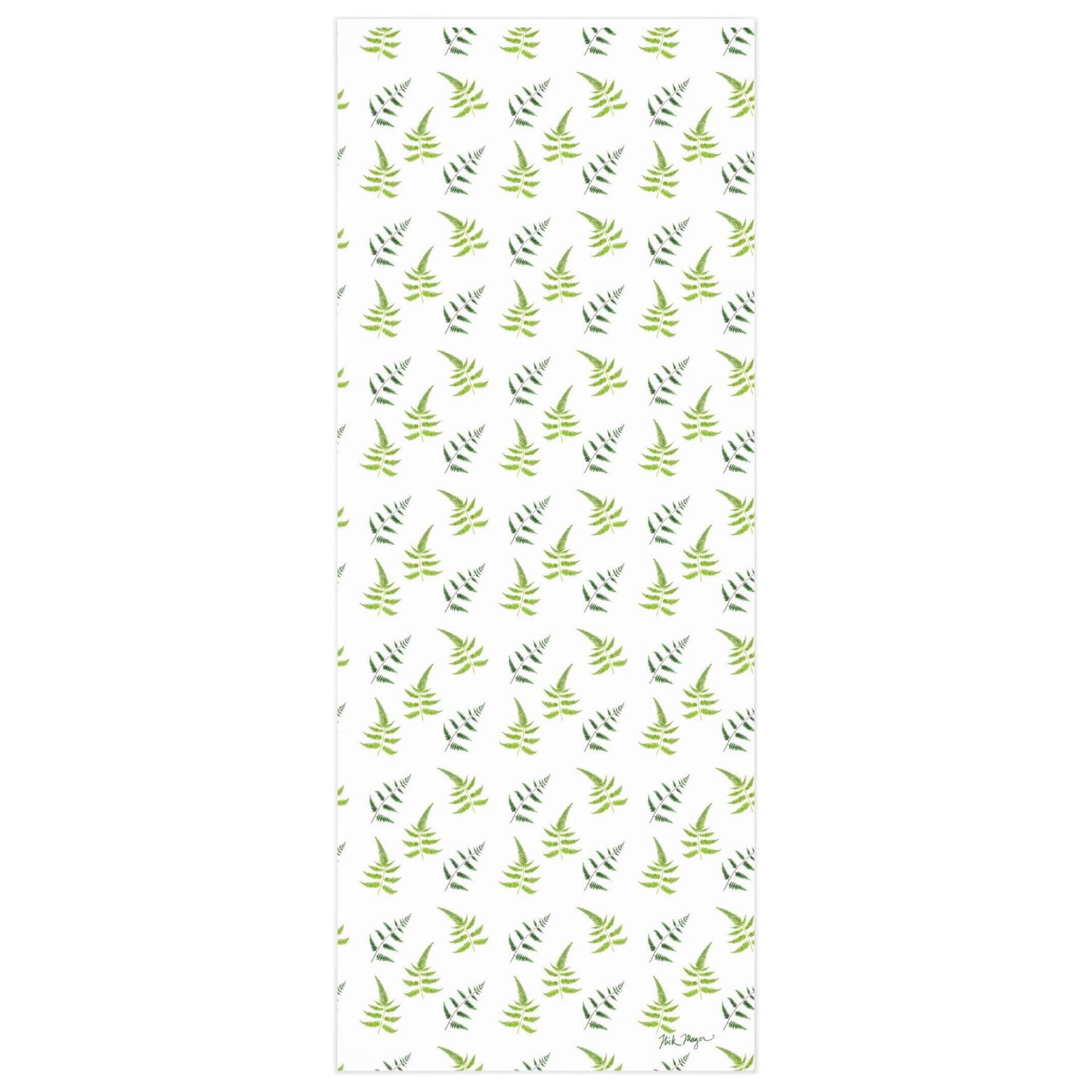 White Ferns Gift Wrapping Paper