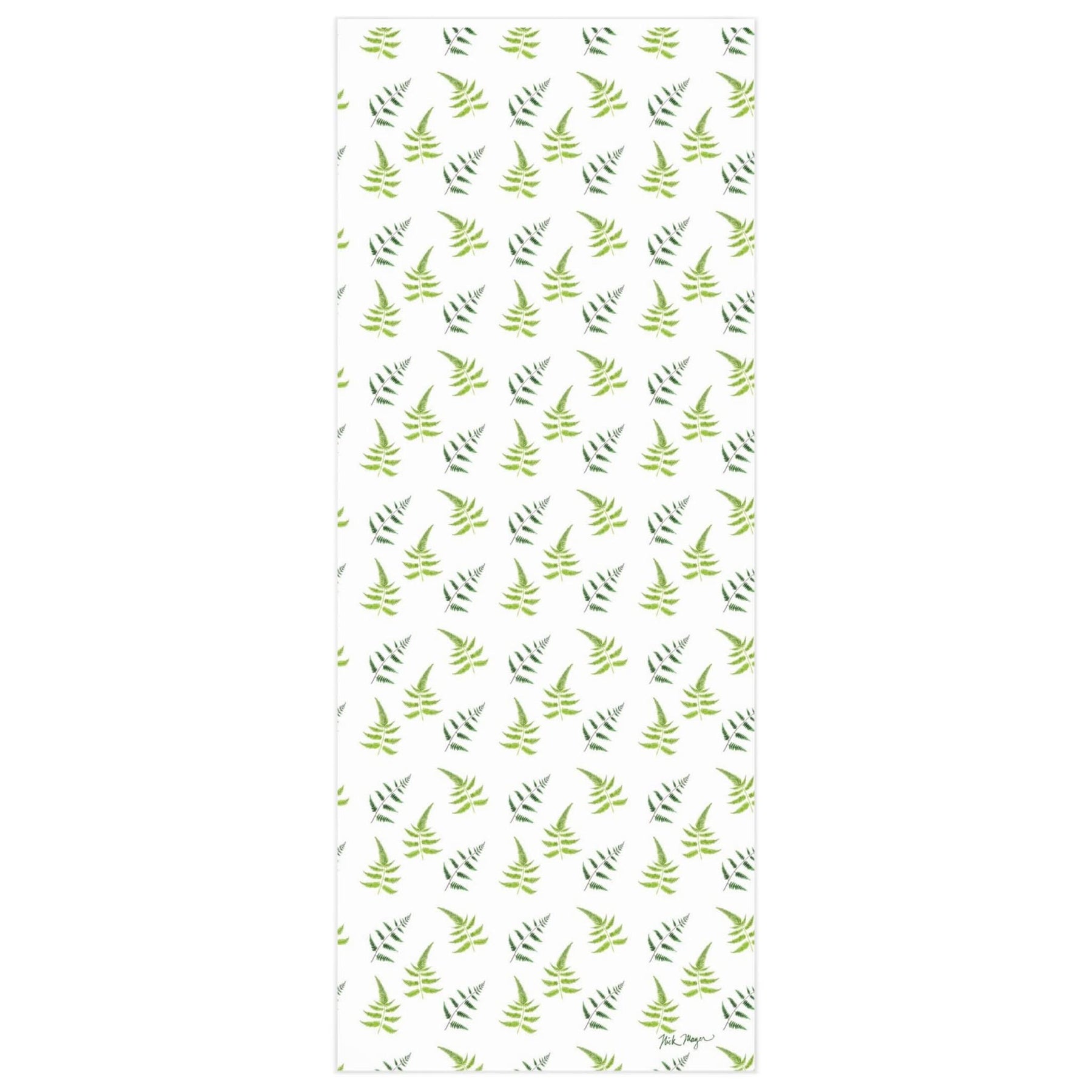 White Ferns Gift Wrapping Paper