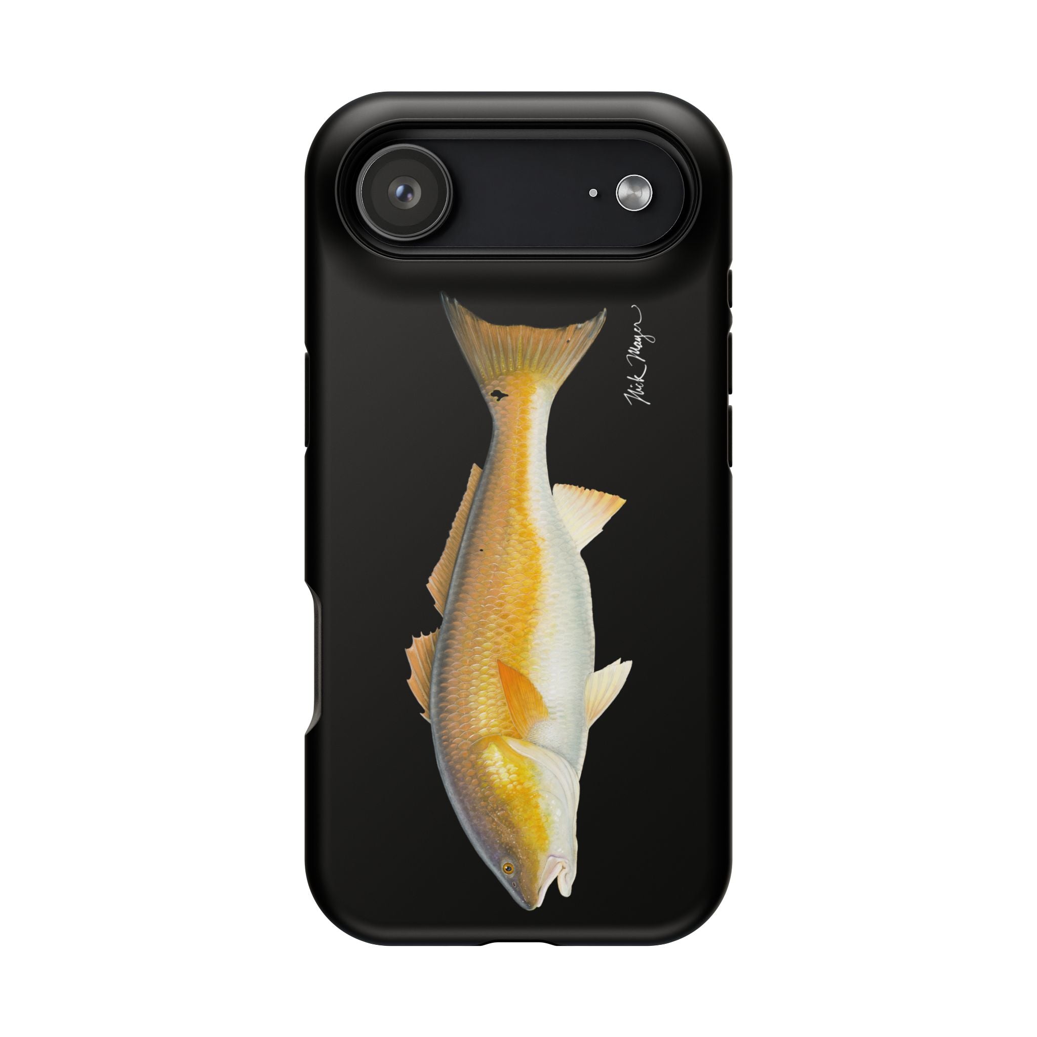 Bull Redfish MagSafe Black iPhone Case