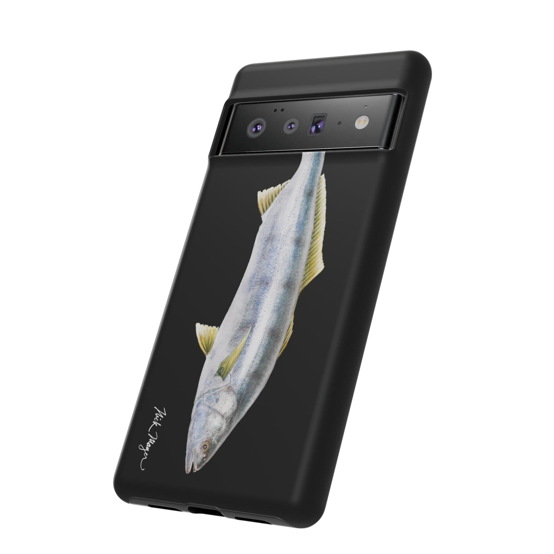 White Sea Bass Phone Case (Samsung) - black