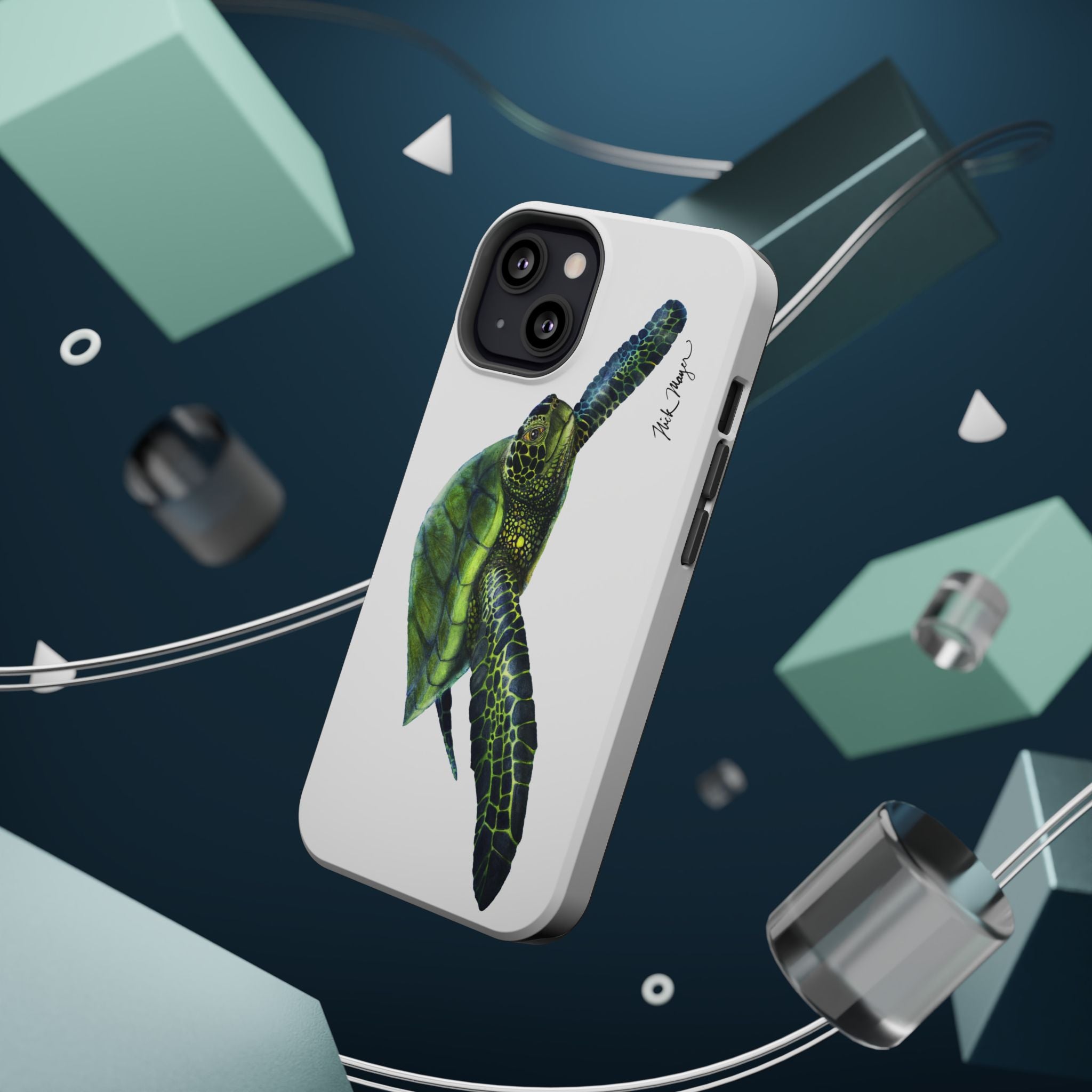Green Sea Turtle MagSafe iPhone Case