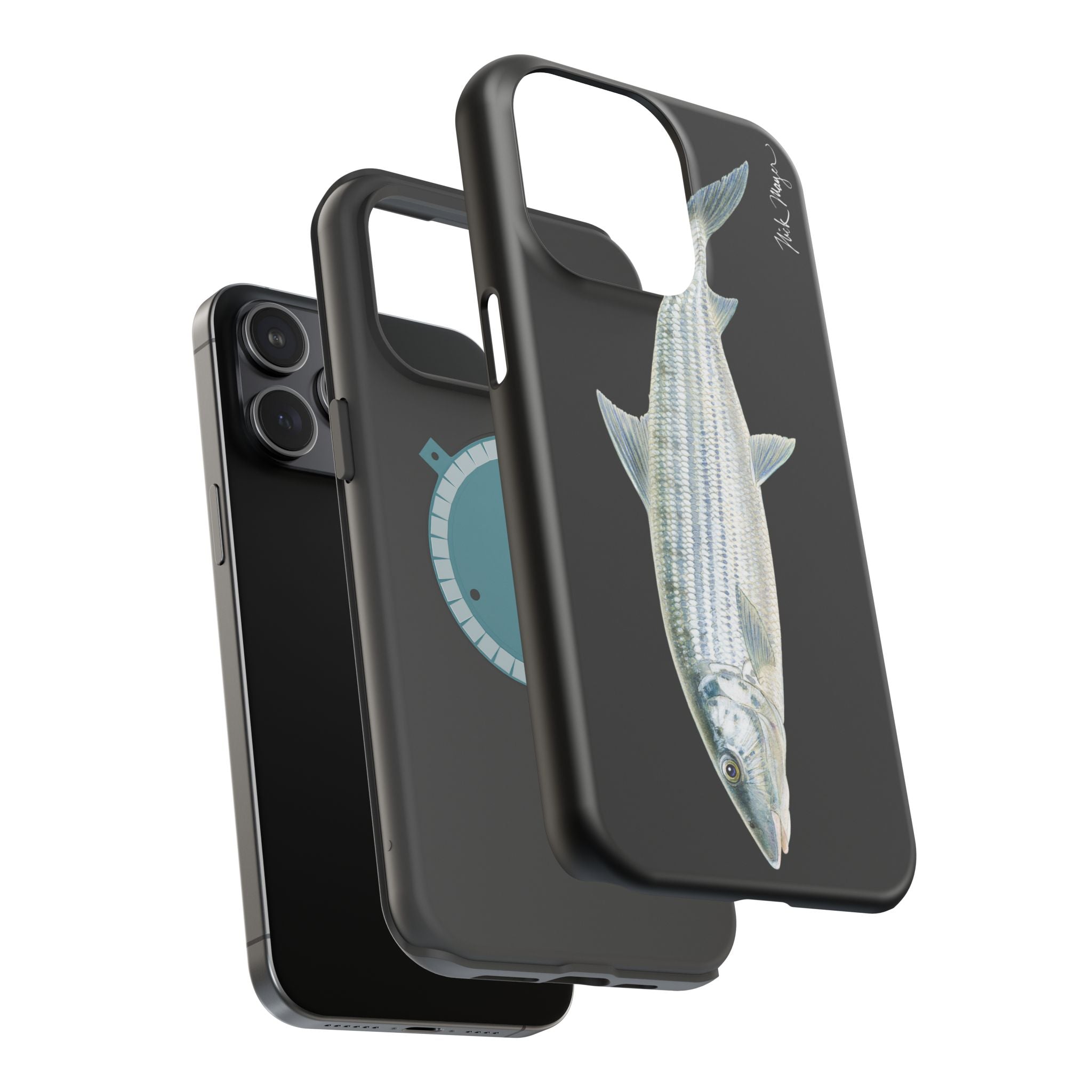 Bonefish MagSafe Black iPhone Case