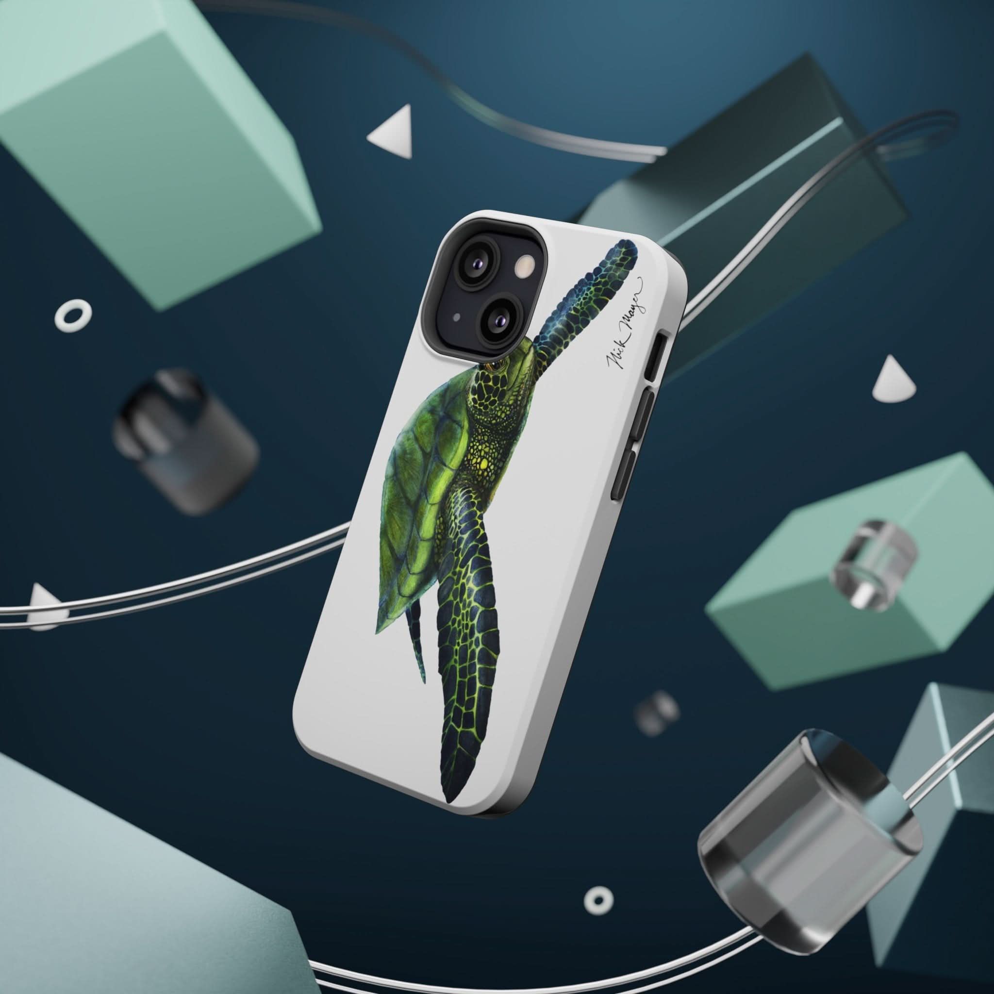 Green Sea Turtle MagSafe iPhone Case