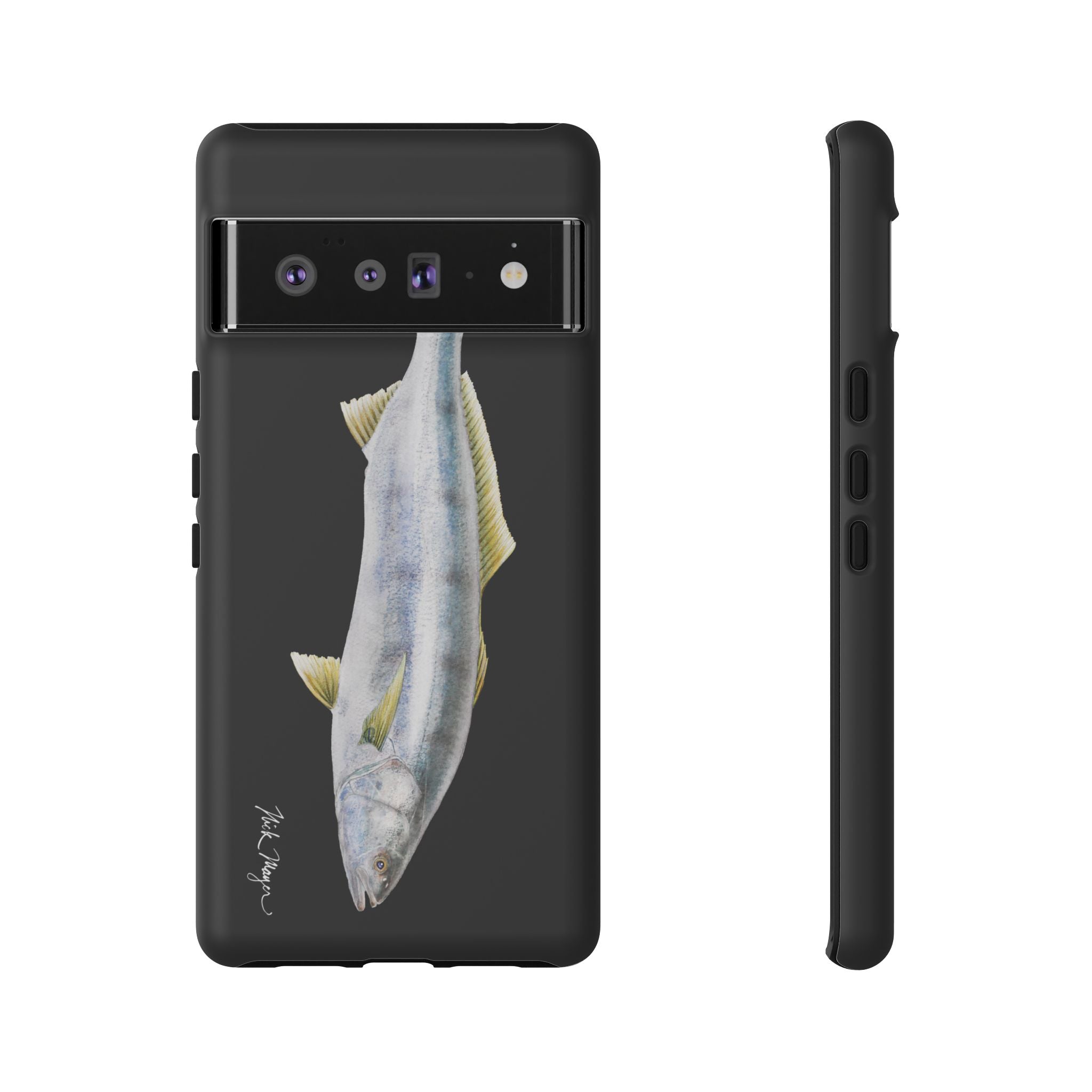 White Sea Bass Phone Case (Samsung) - black