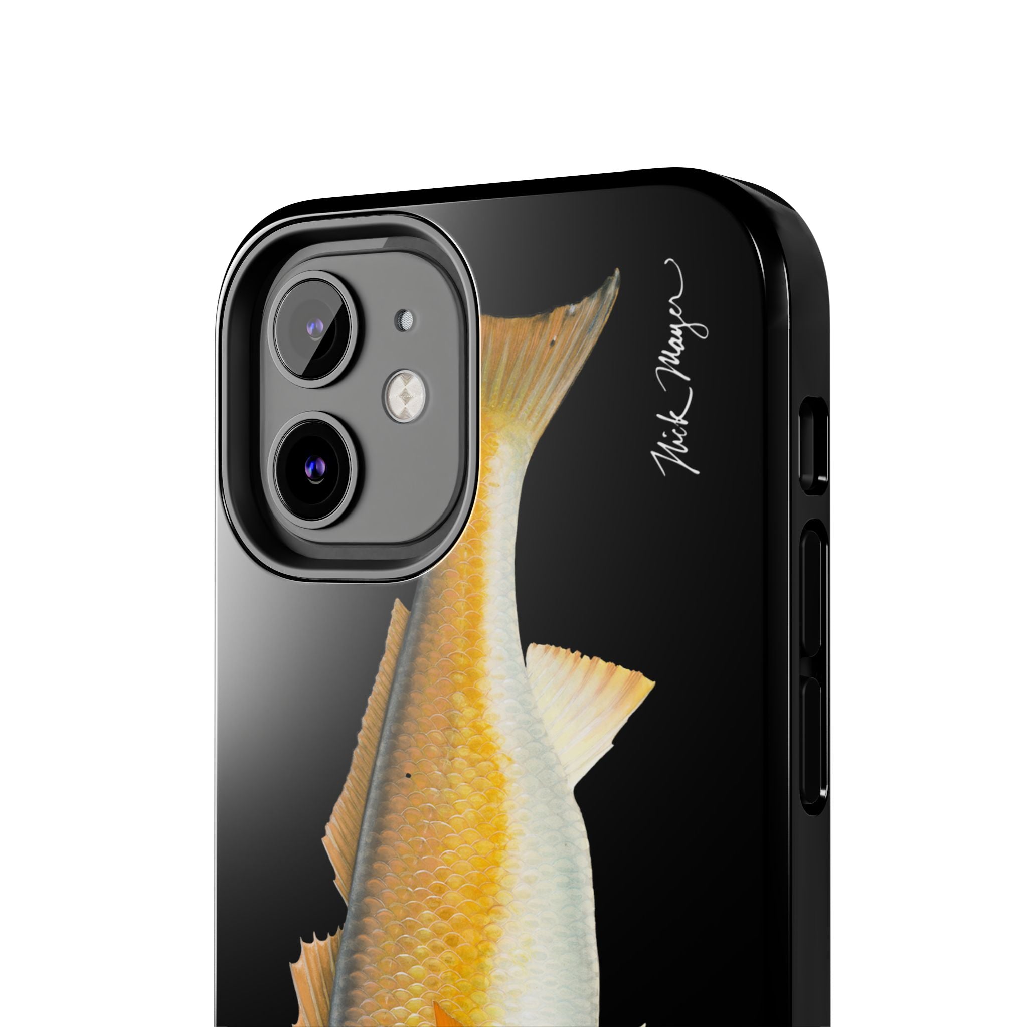 Bull Redfish Black Phone Case (iPhone)