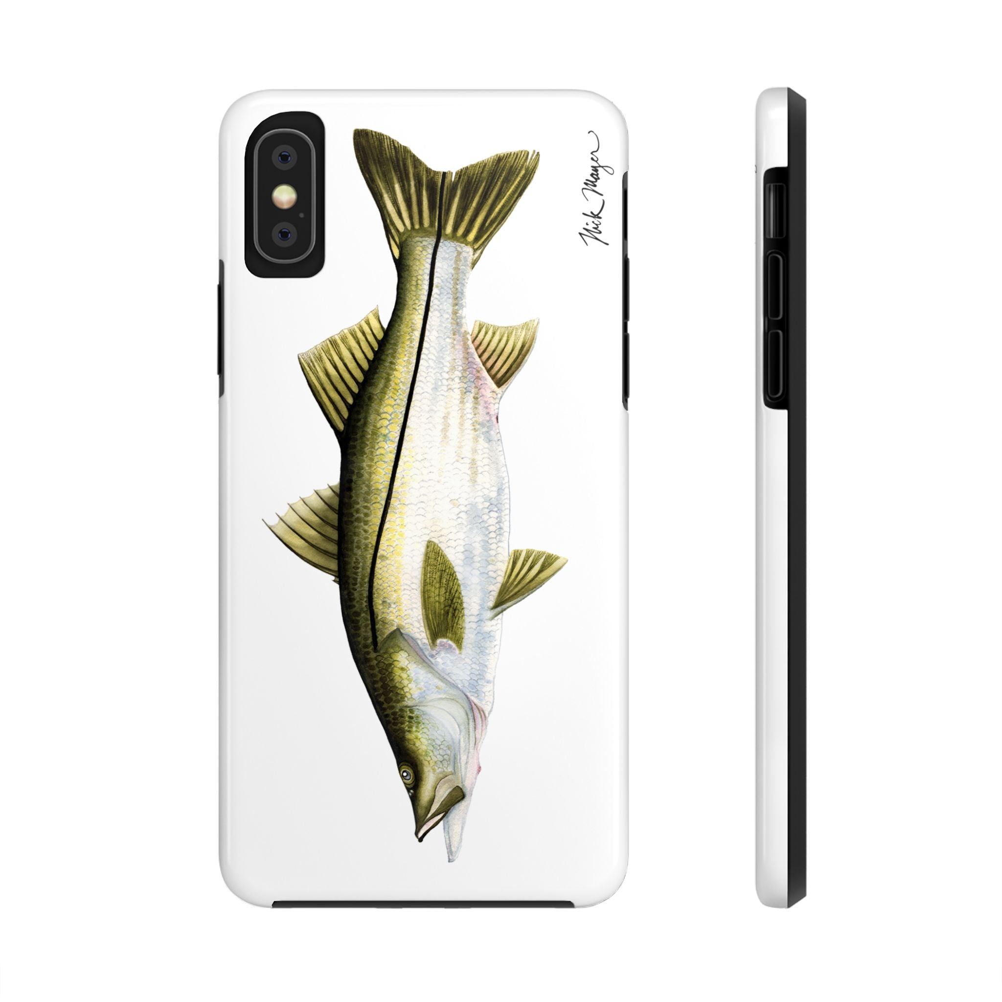 Snook White Phone Case (iPhone)