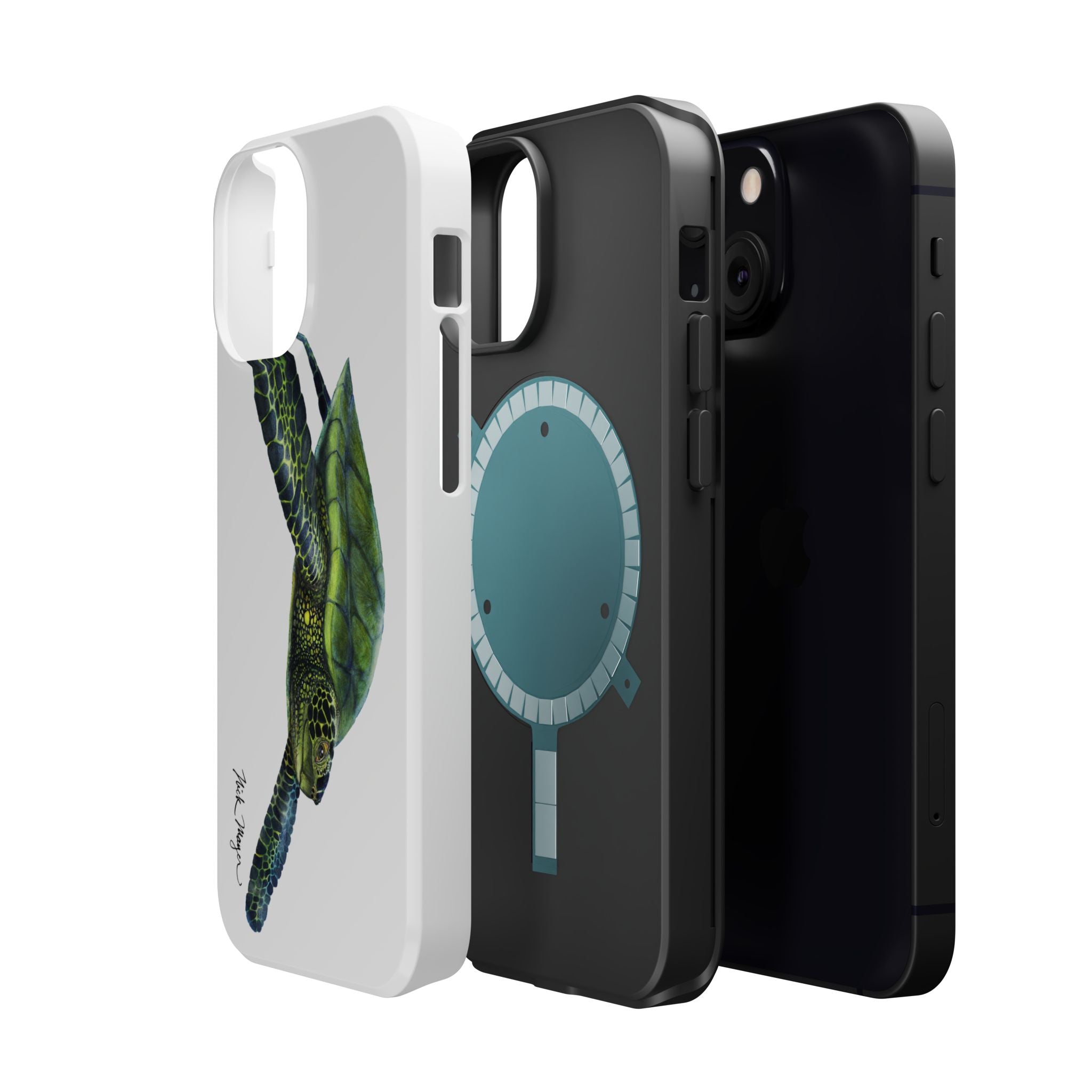 Green Sea Turtle MagSafe iPhone Case
