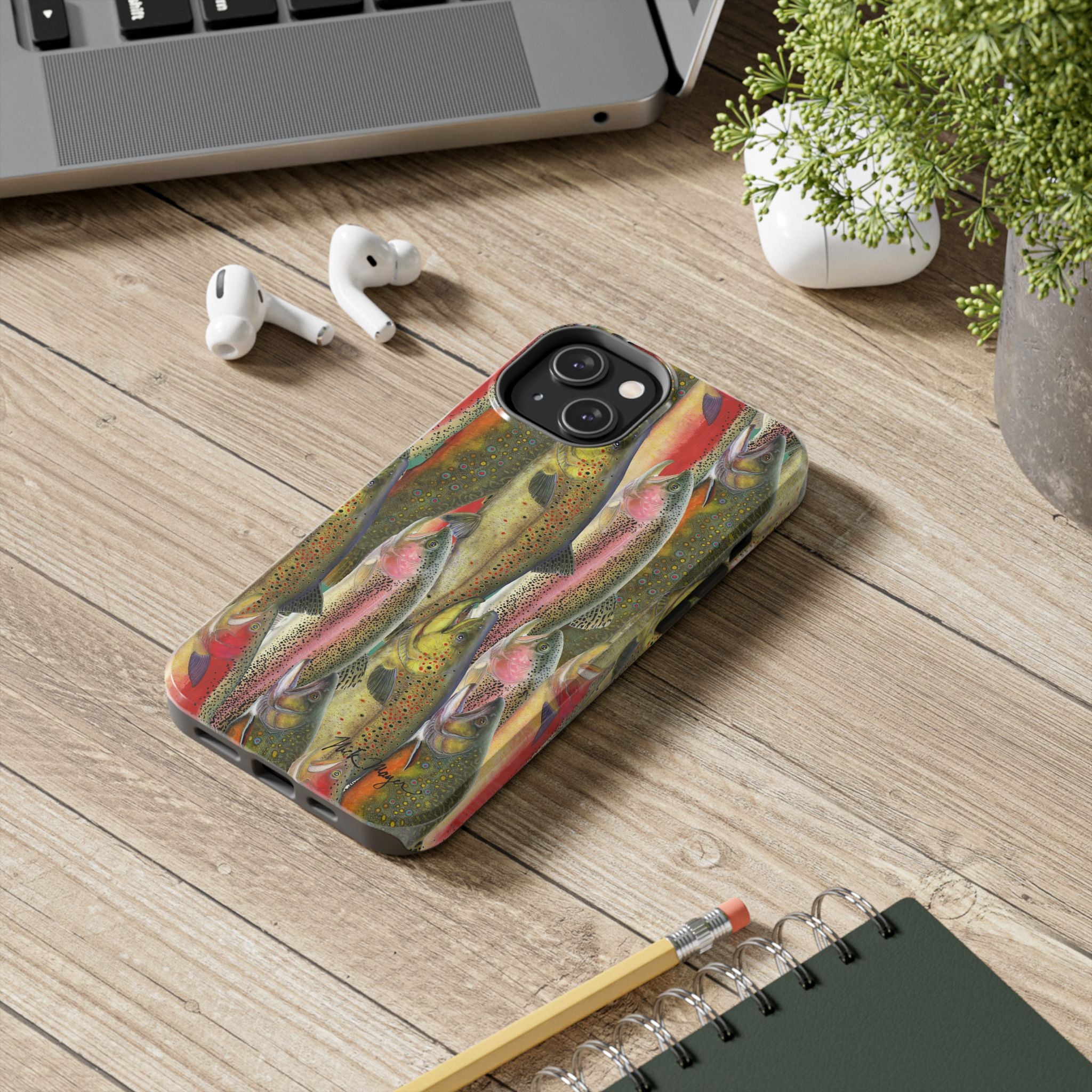 Trout Angler Phone Case (iPhone)