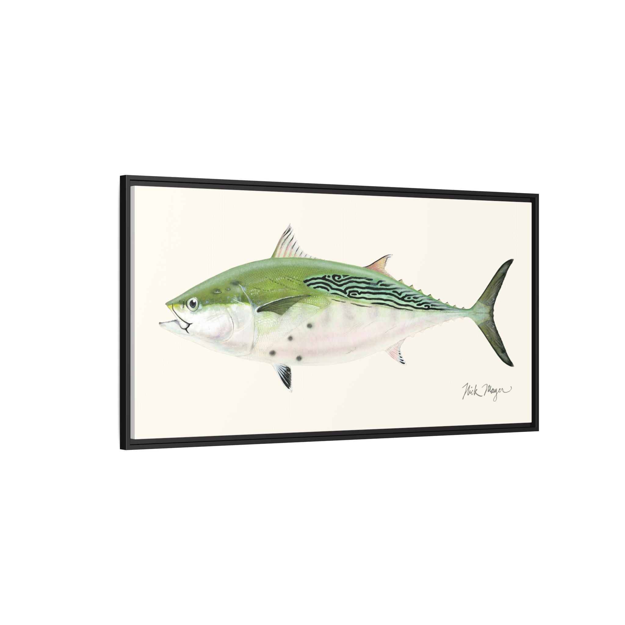 Albie Framed Canvas Print