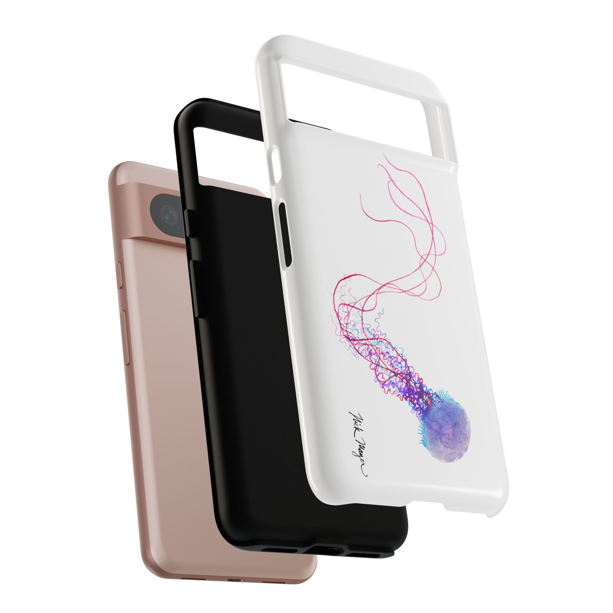 Purple Jellyfish I Phone Case (Samsung)