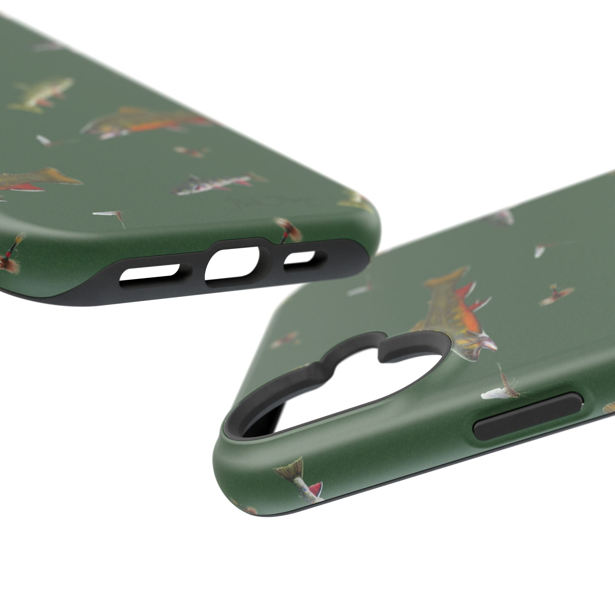 Trout and Flies MagSafe iPhone Case