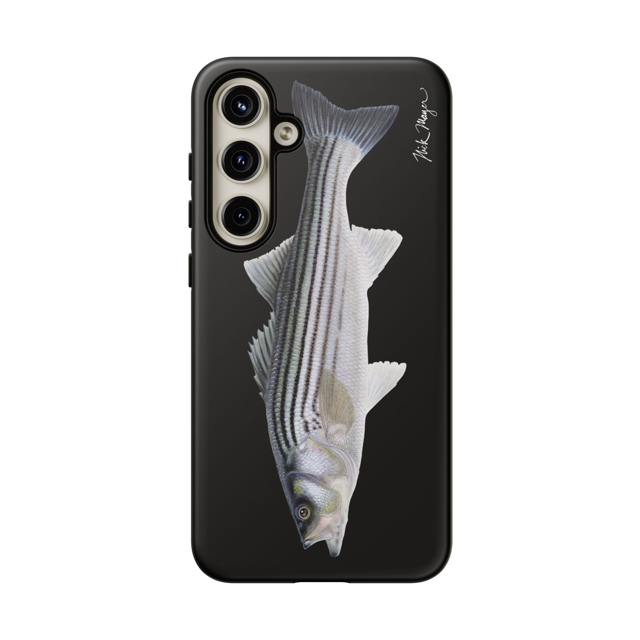 Schoolie Striper Black Phone Case (Samsung)