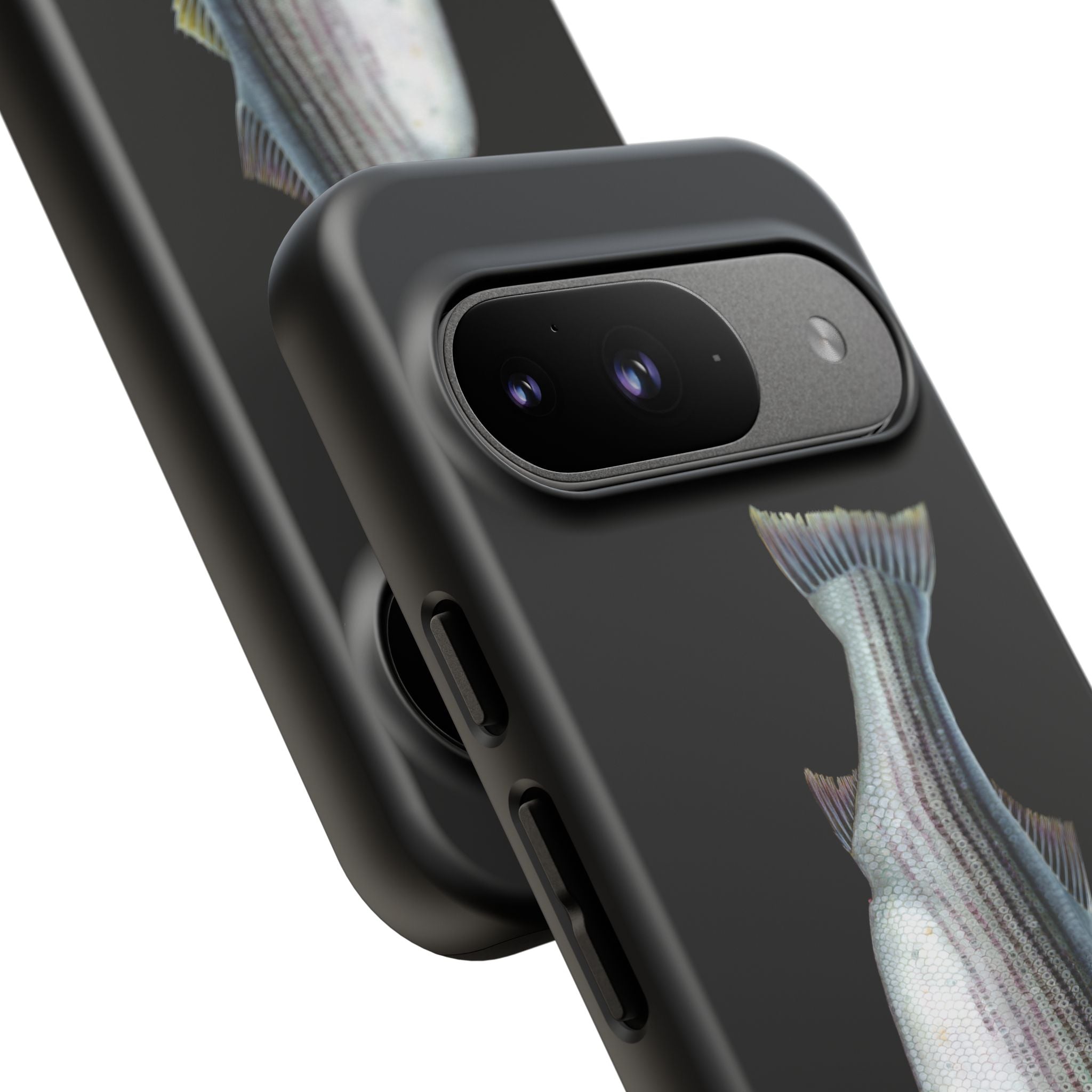 Cow Striper Phone Case (Samsung) - black