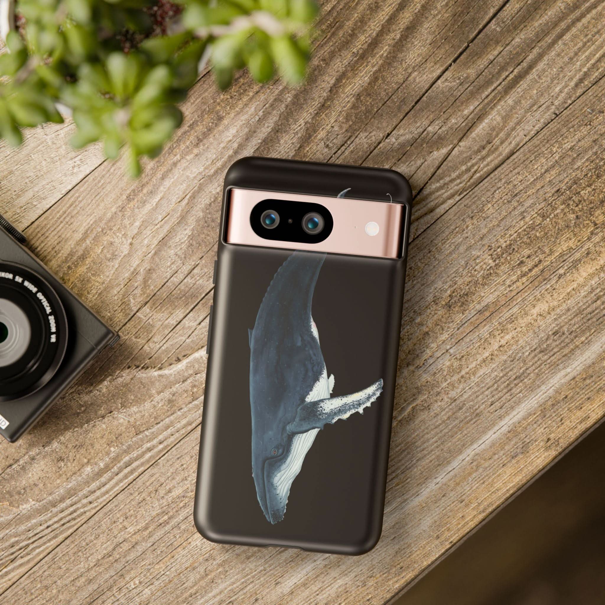 Humpback Black Phone Case (iPhone 16 & Samsung)