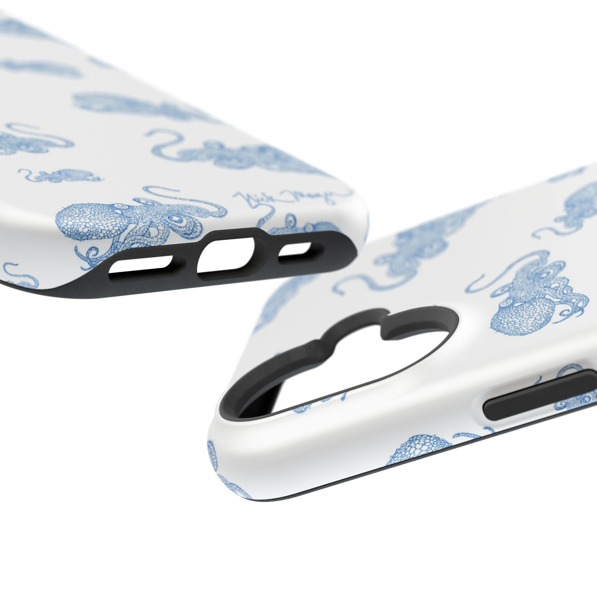 Blue Octopus 2 MagSafe iPhone Case