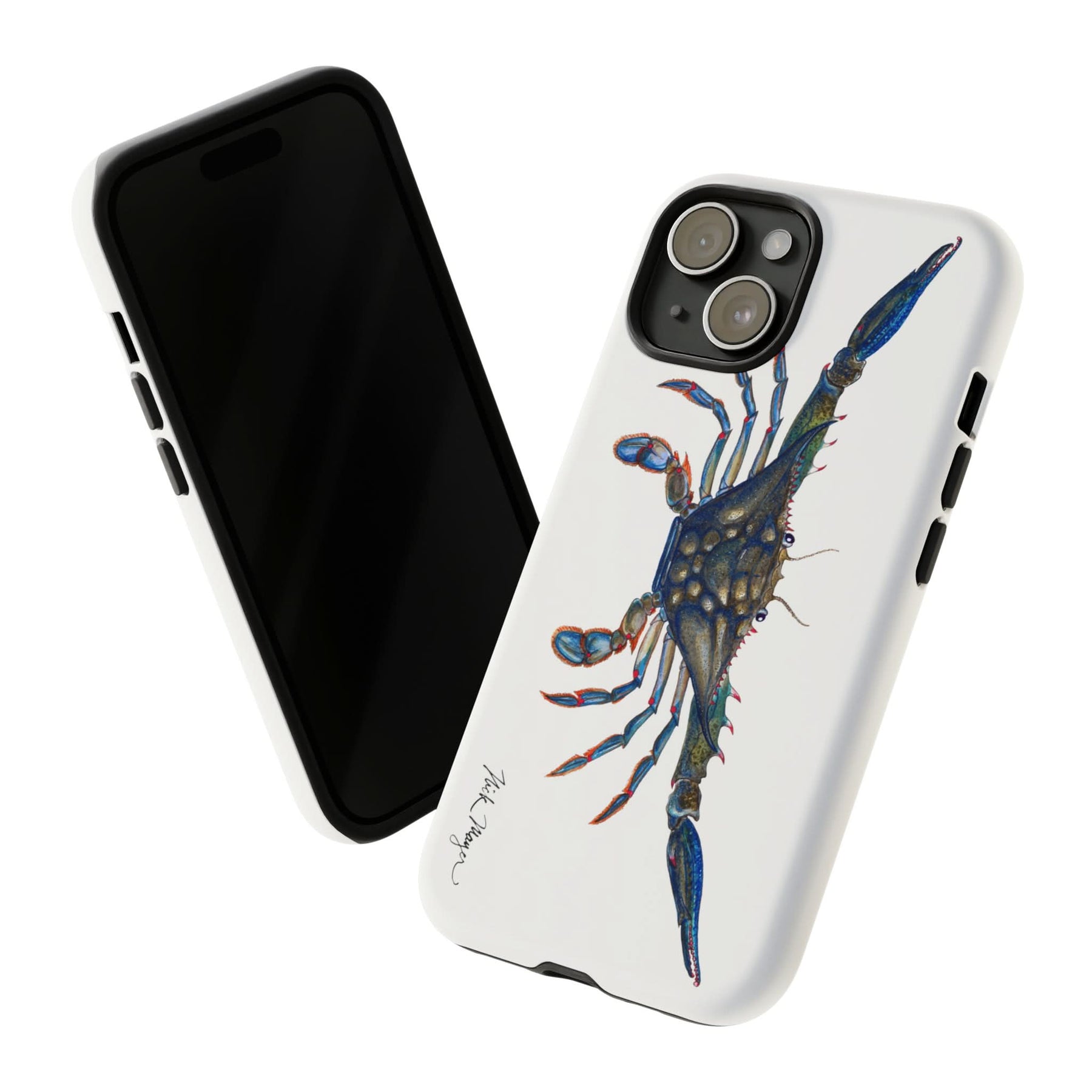 Blue Crab iPhone 15 Case